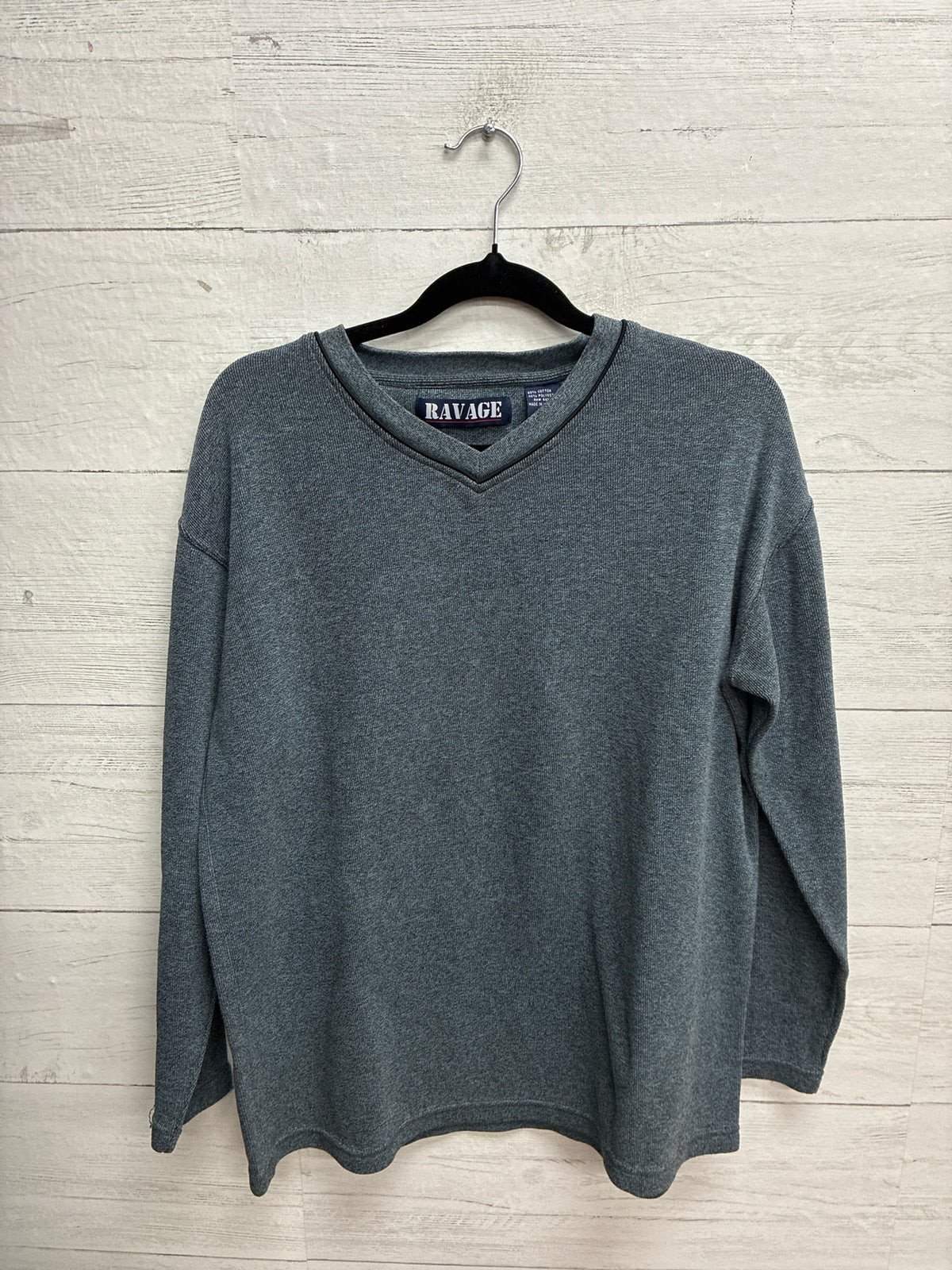 Size M Ravage Gray Mens Sweater