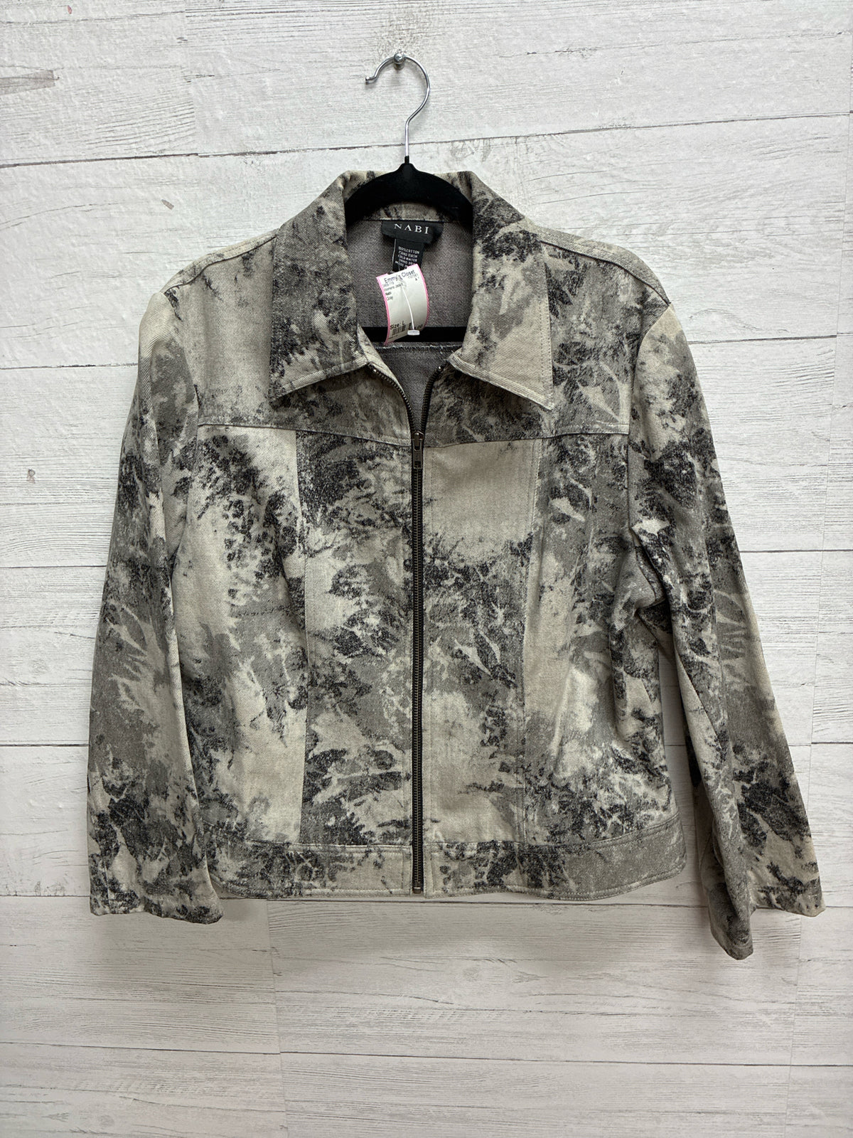 Size L Nabi Gray Womens Jacket