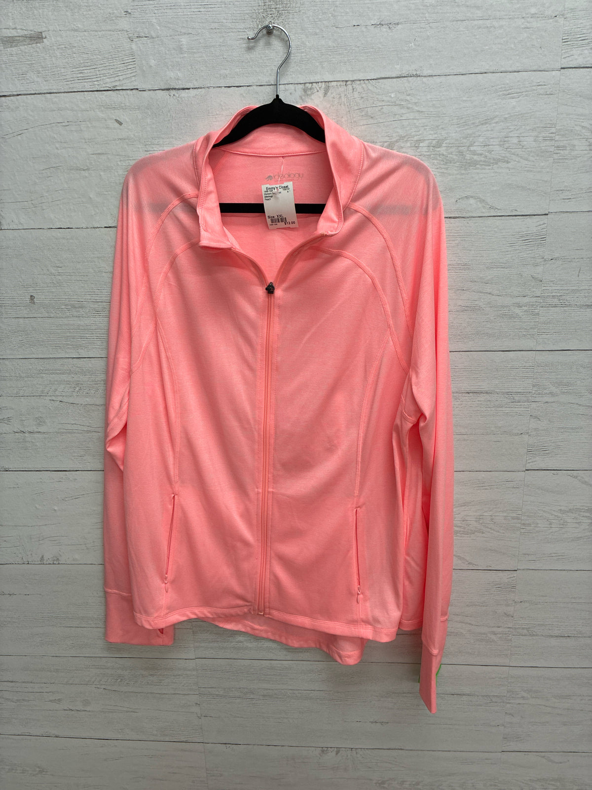Size XXL ideology Peach Womens Sweatshirt