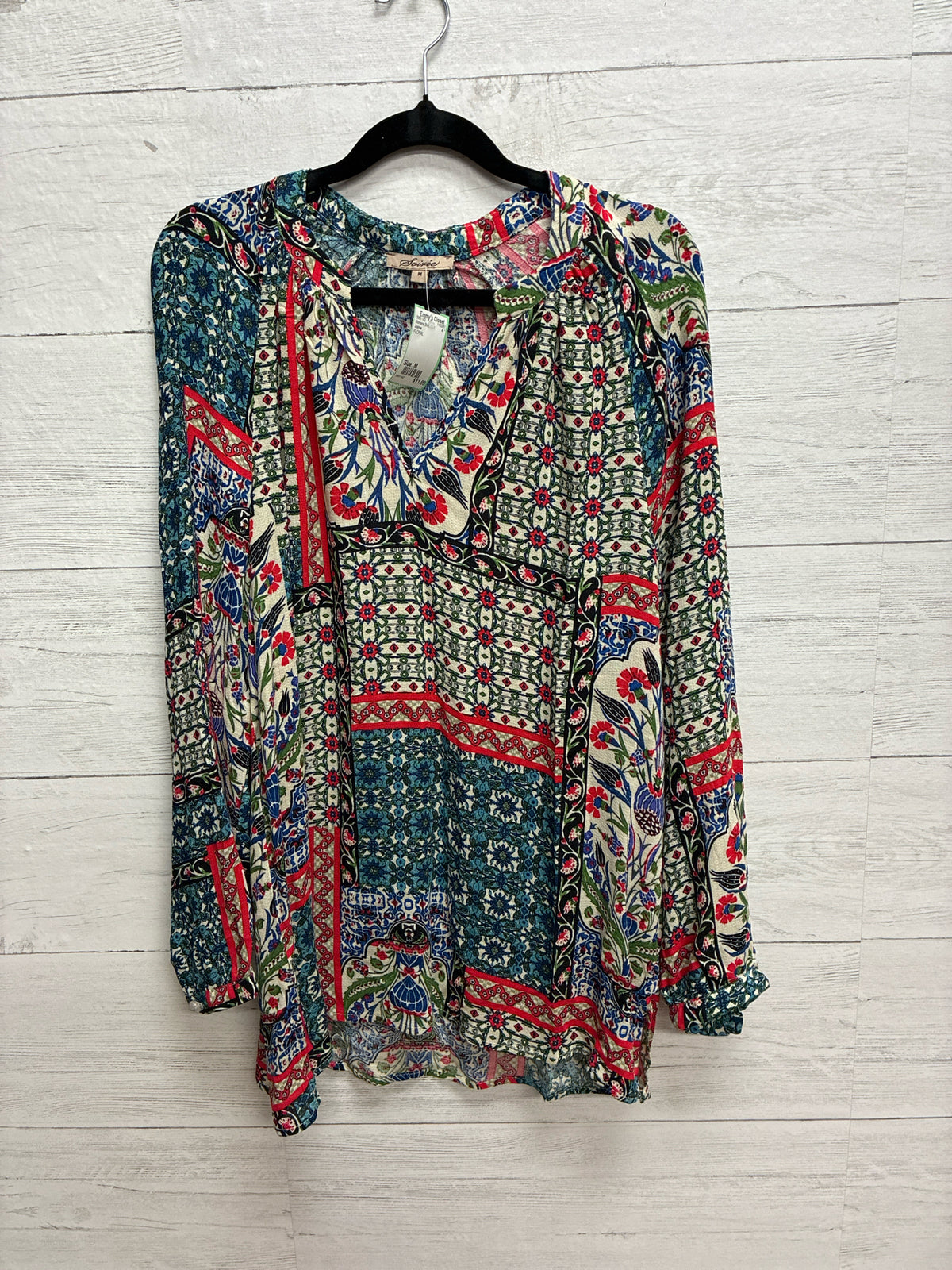 Size M Soiree FLORAL Womens Shirt