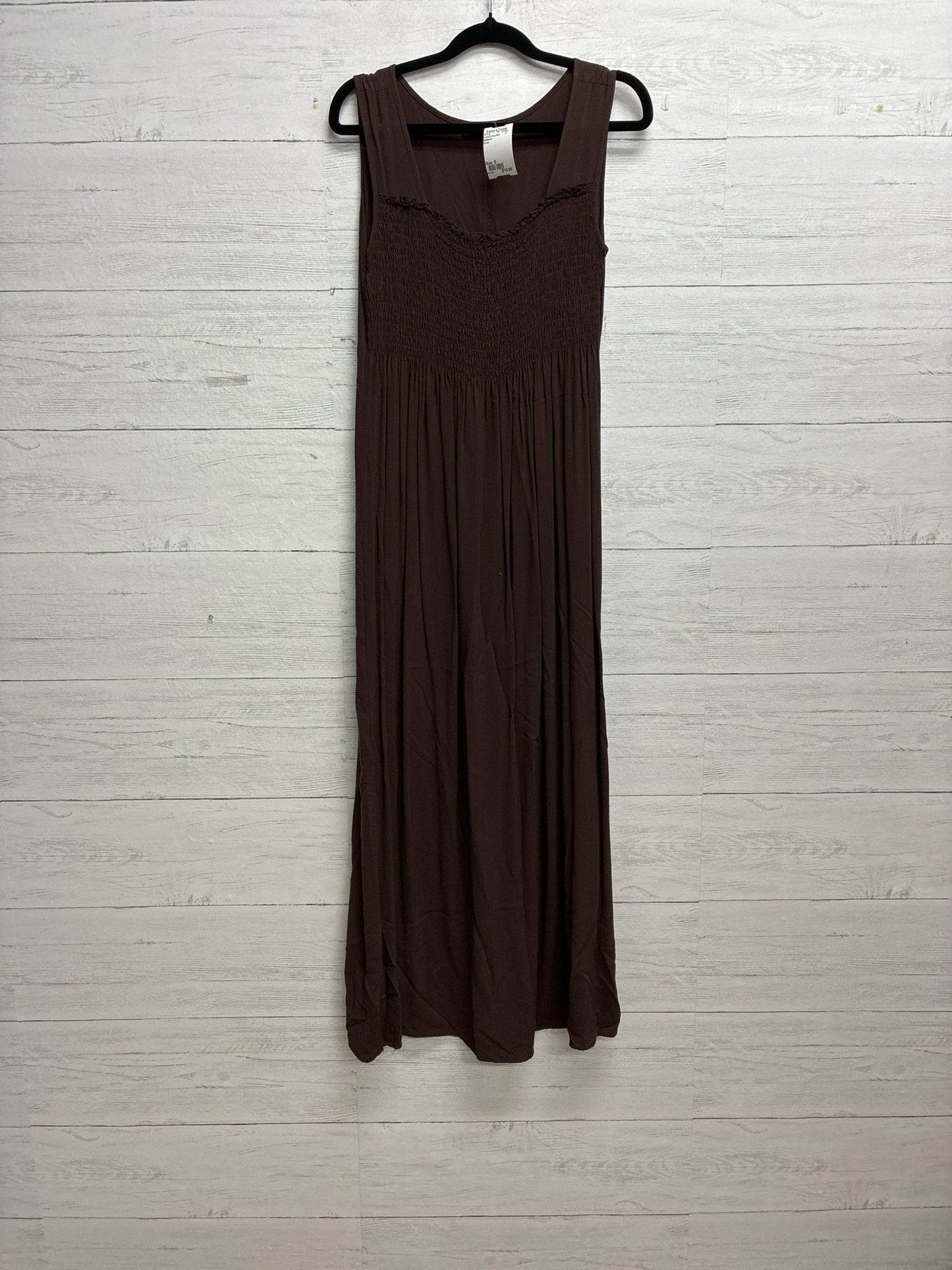 Size S Notations Brown Dress/Evening Wear