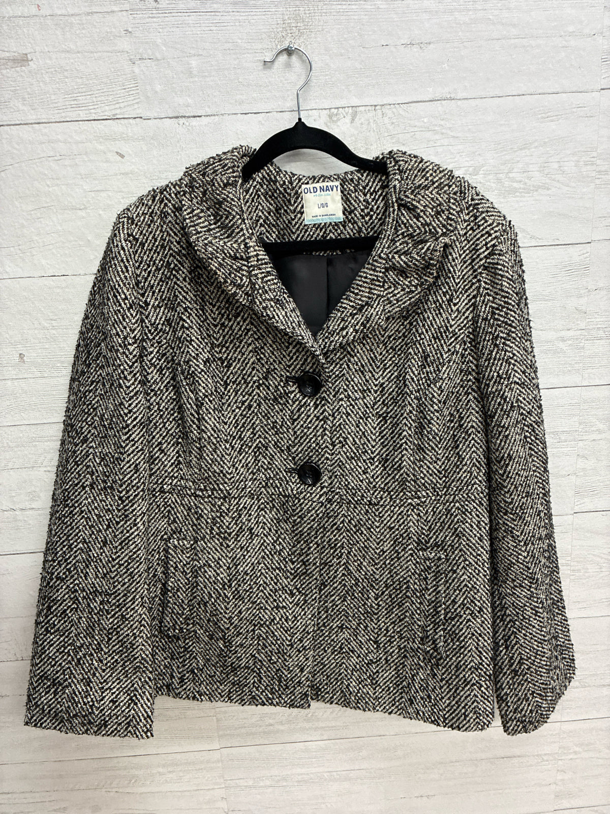 Size L Old Navy Gray Womens Jacket
