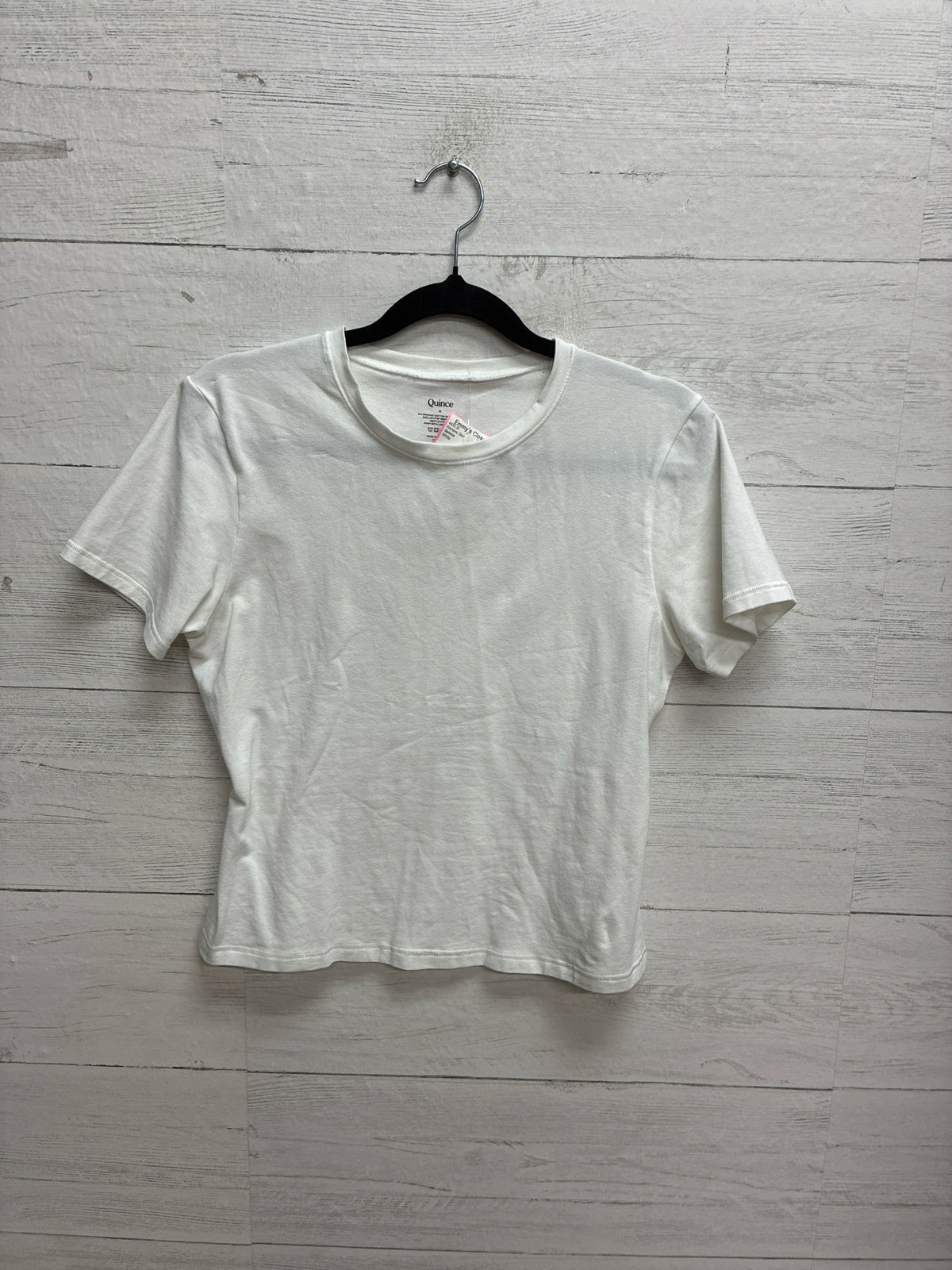 Size M Quince White Womens Shirt