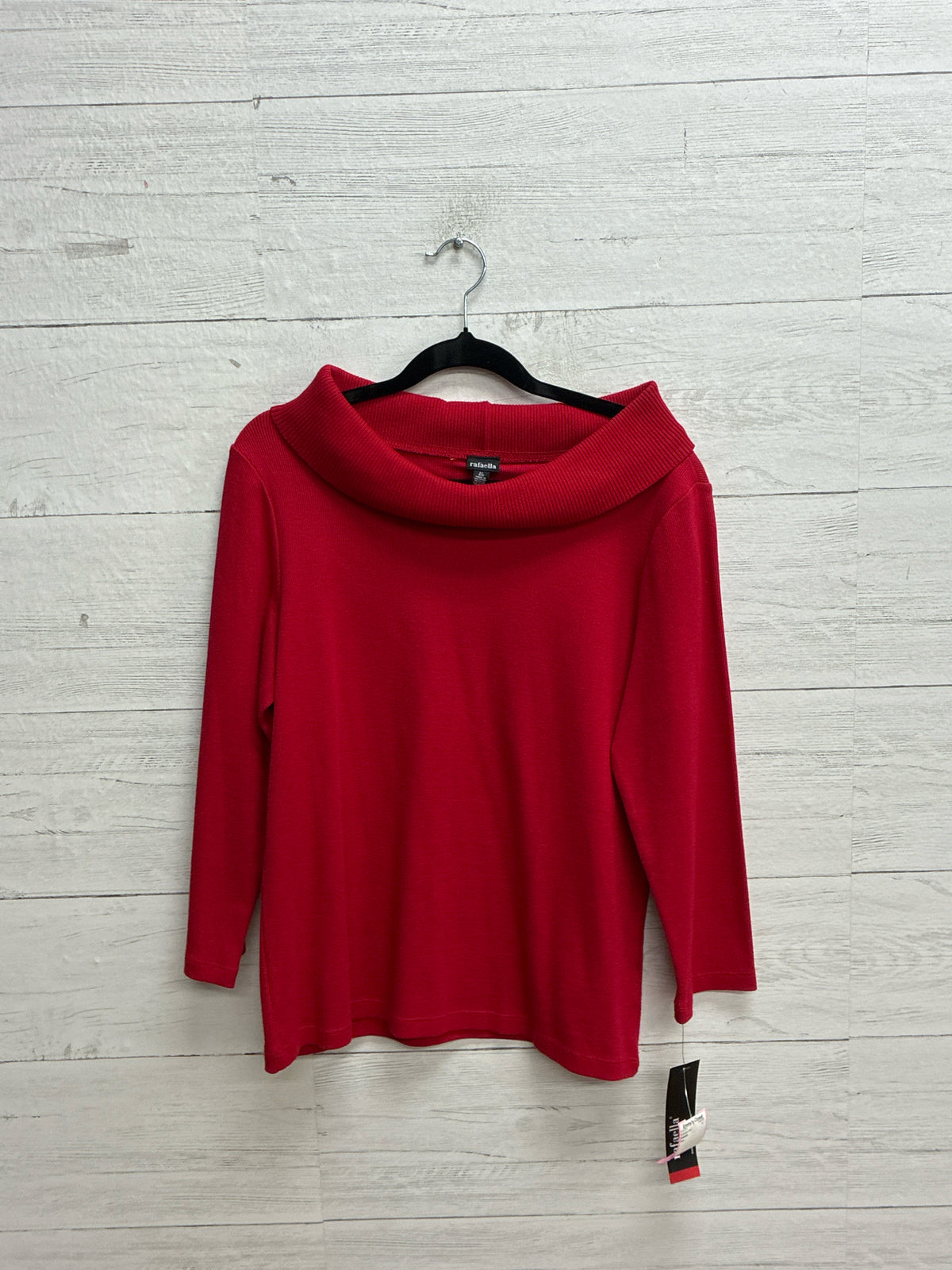 Size L Rafaella Red Womens Shirt