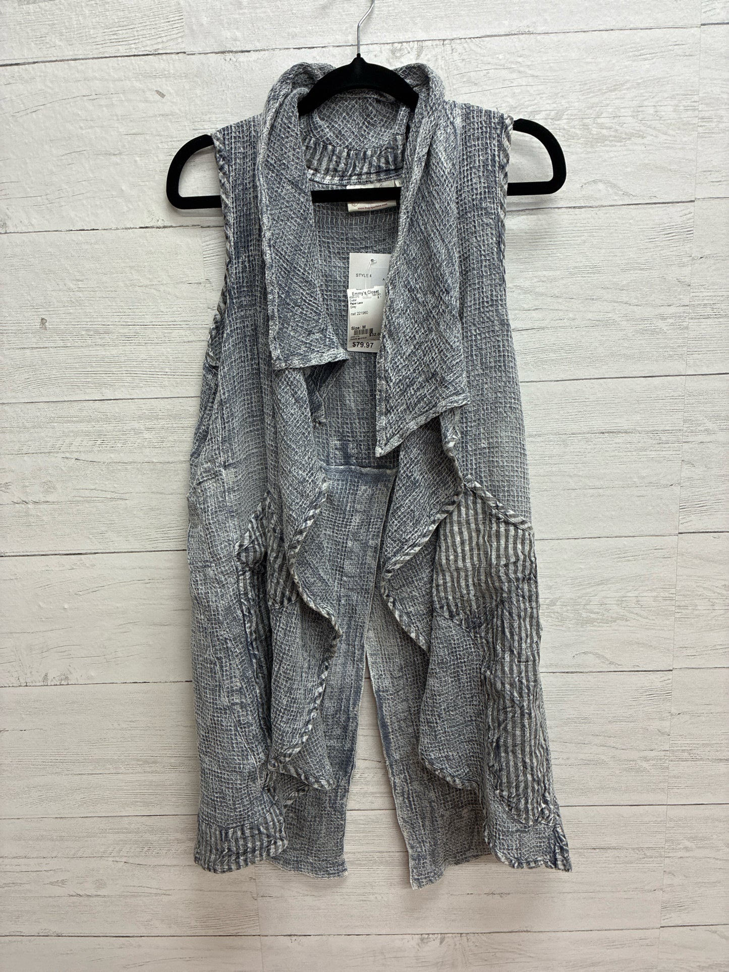 Size M Paper Lace Grey Duster