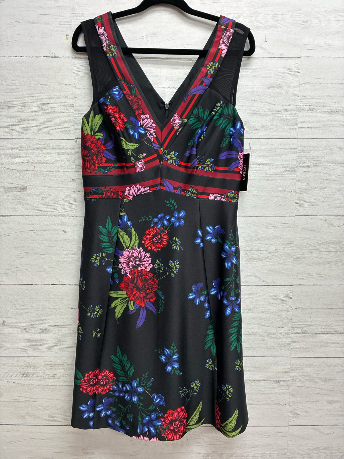 Size 8 GUESS Red/black Dress/Evening Wear