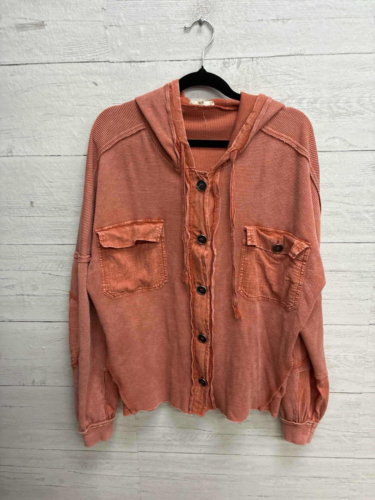 Size S Easel Salmon Womens Shirt
