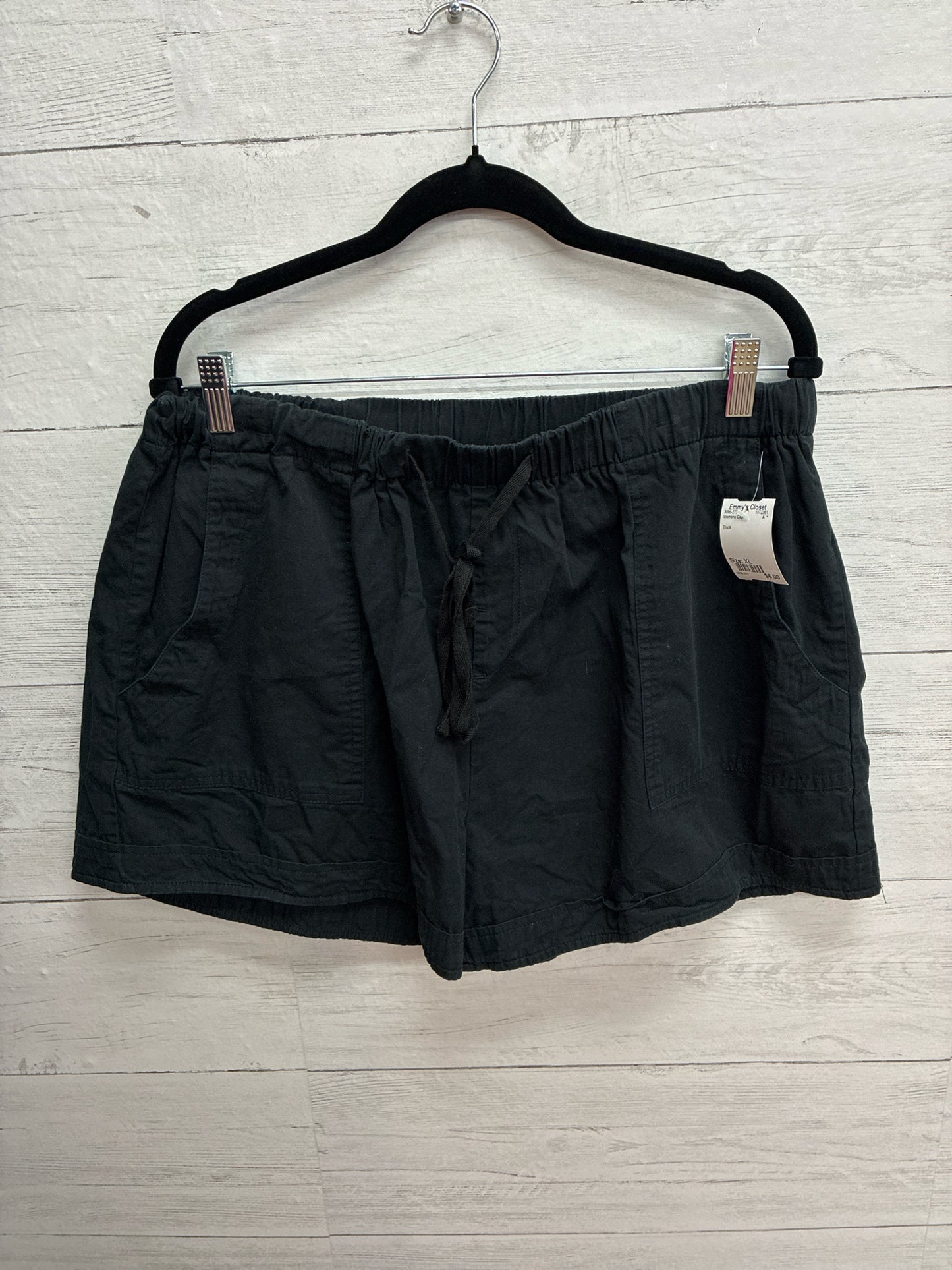 Size XL Black Womens Capri