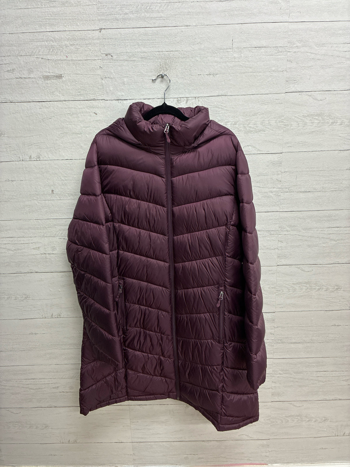 Size XL Charter Club Purple Womens Coat