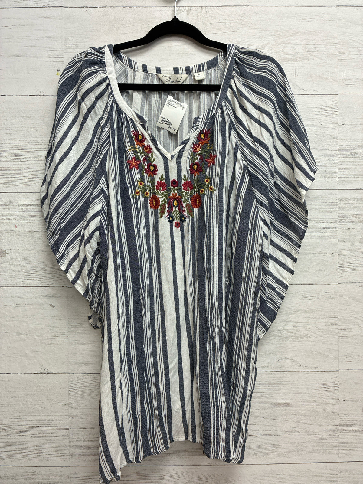 Size XL Caffe Marrahcah White Womens Shirt