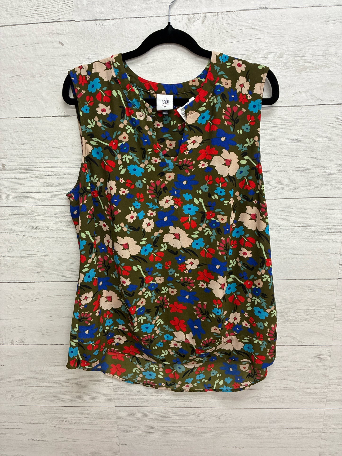 Size M Cabi Olive Womens Shirt