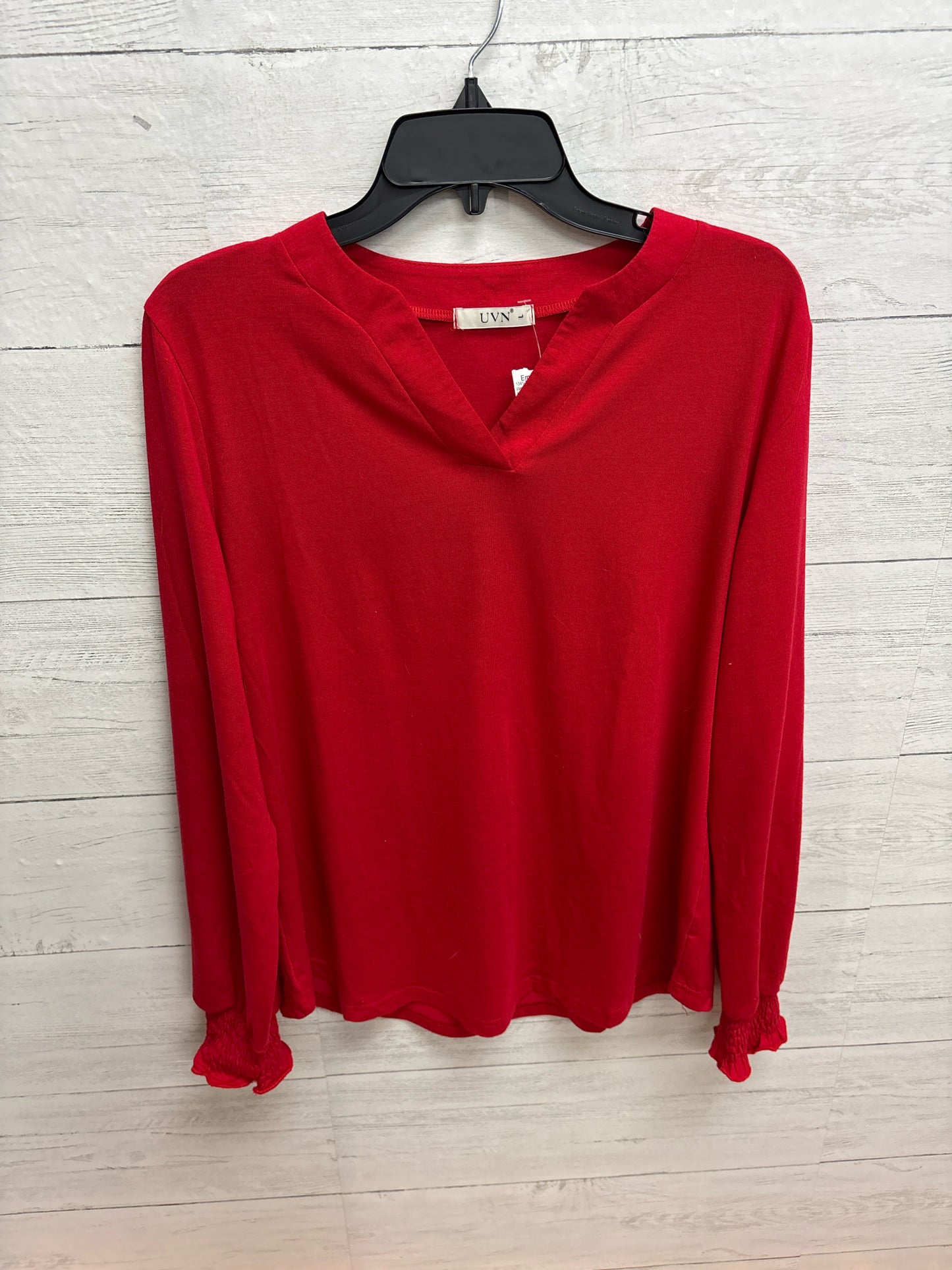 Size L UVN Red Womens Shirt