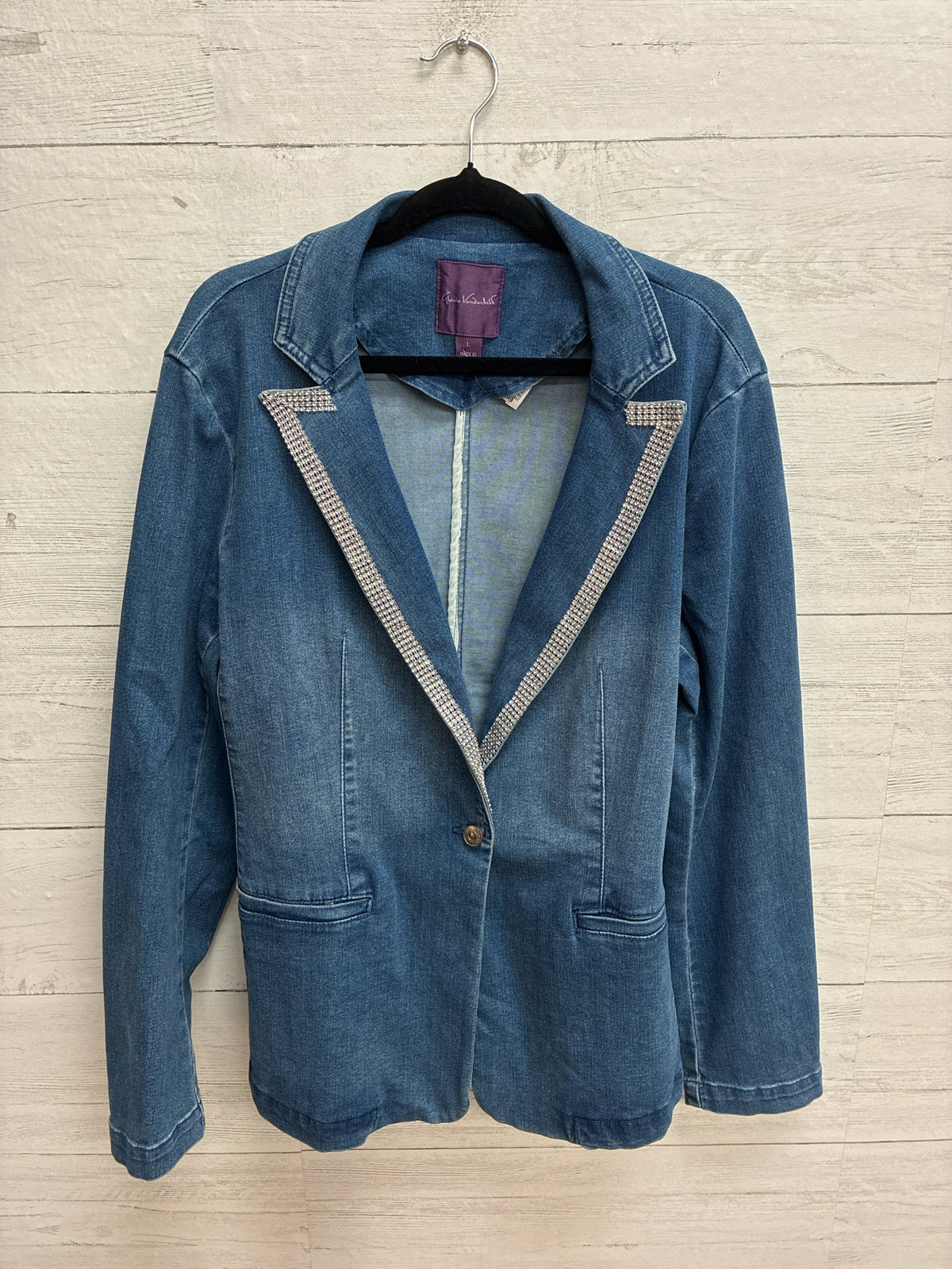 Size L Gloria Vanderbilt Denim Womens Jacket