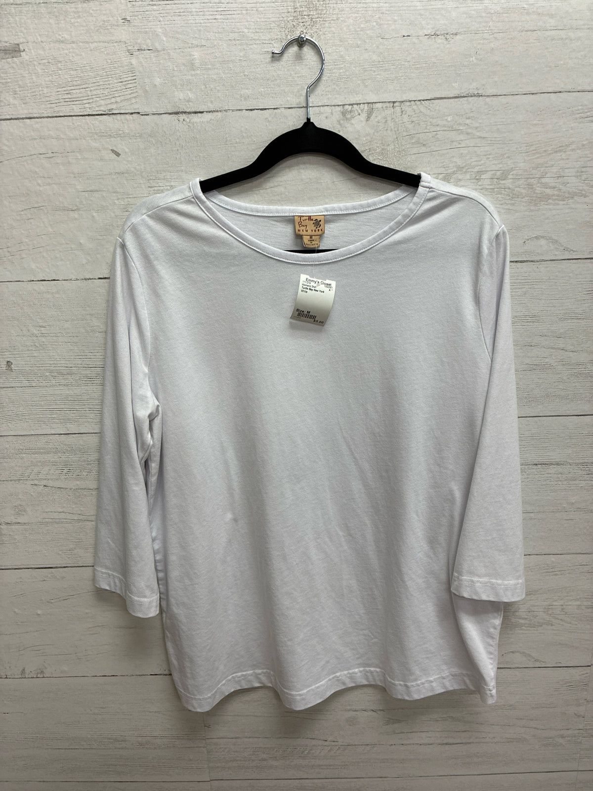 Size M Turtle Bay New York White Womens Shirt