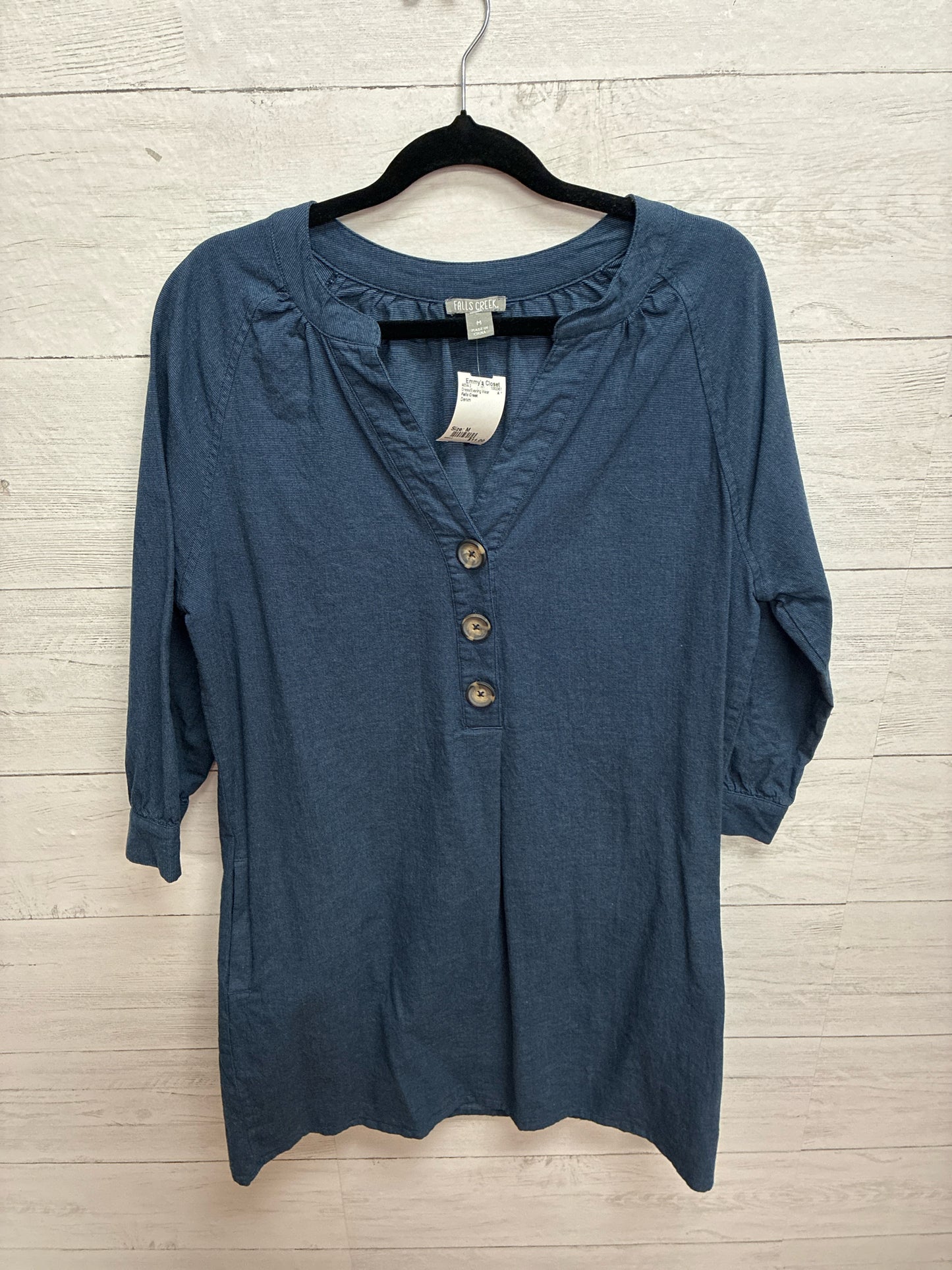 Size M Falls Creek Denim Dress/Evening Wear