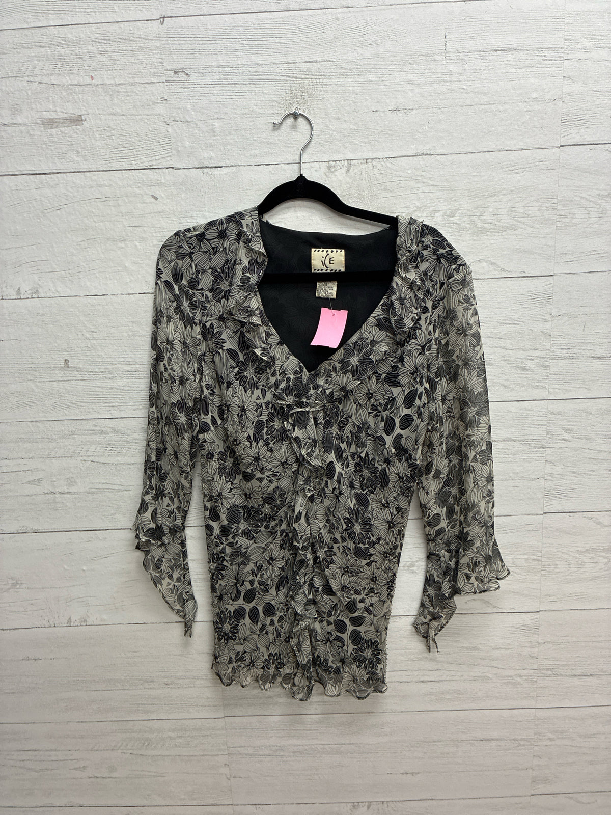 Size M ICE Black Womens Shirt