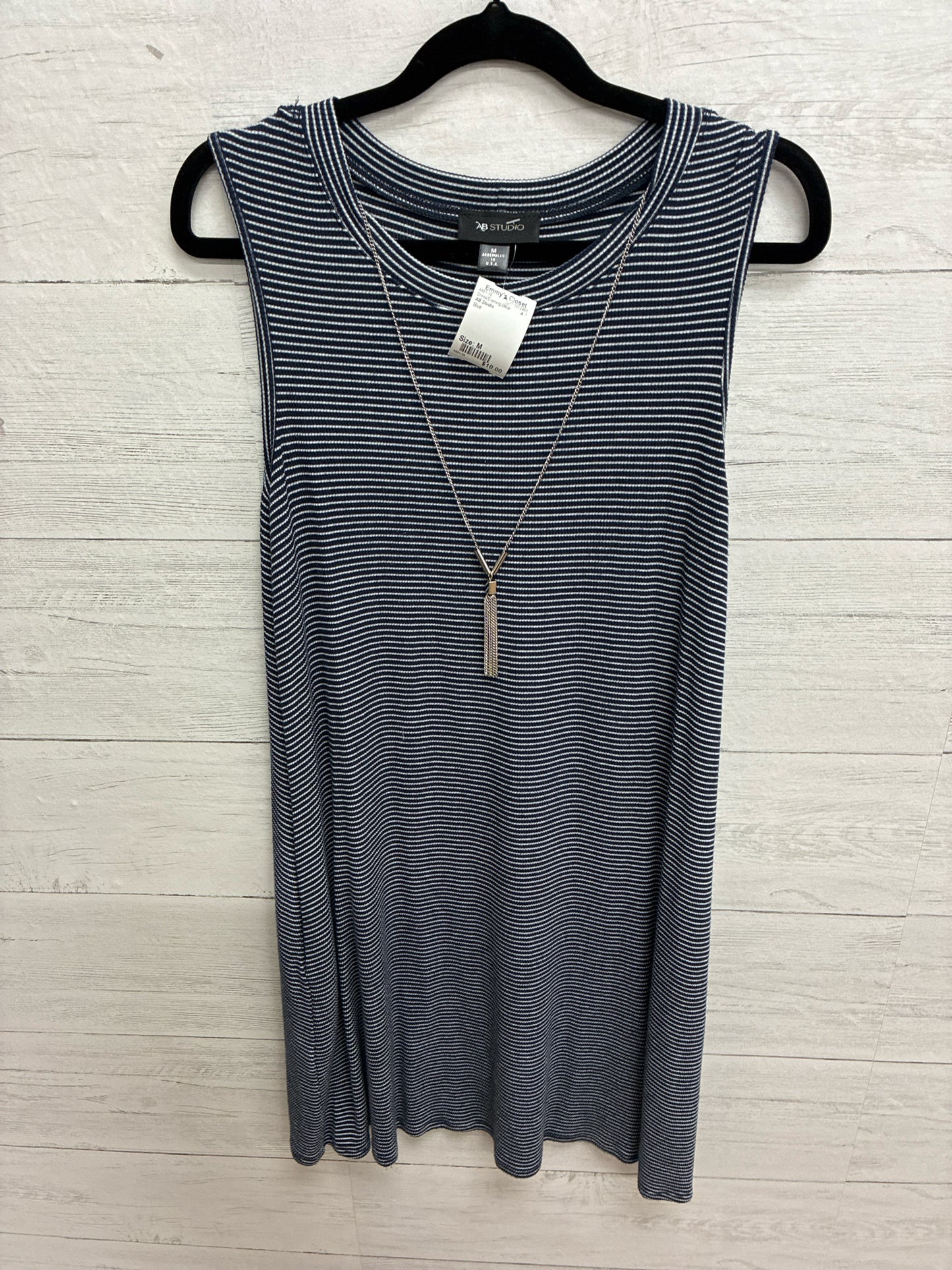 Size M AB Studio Blue Dress/Evening Wear