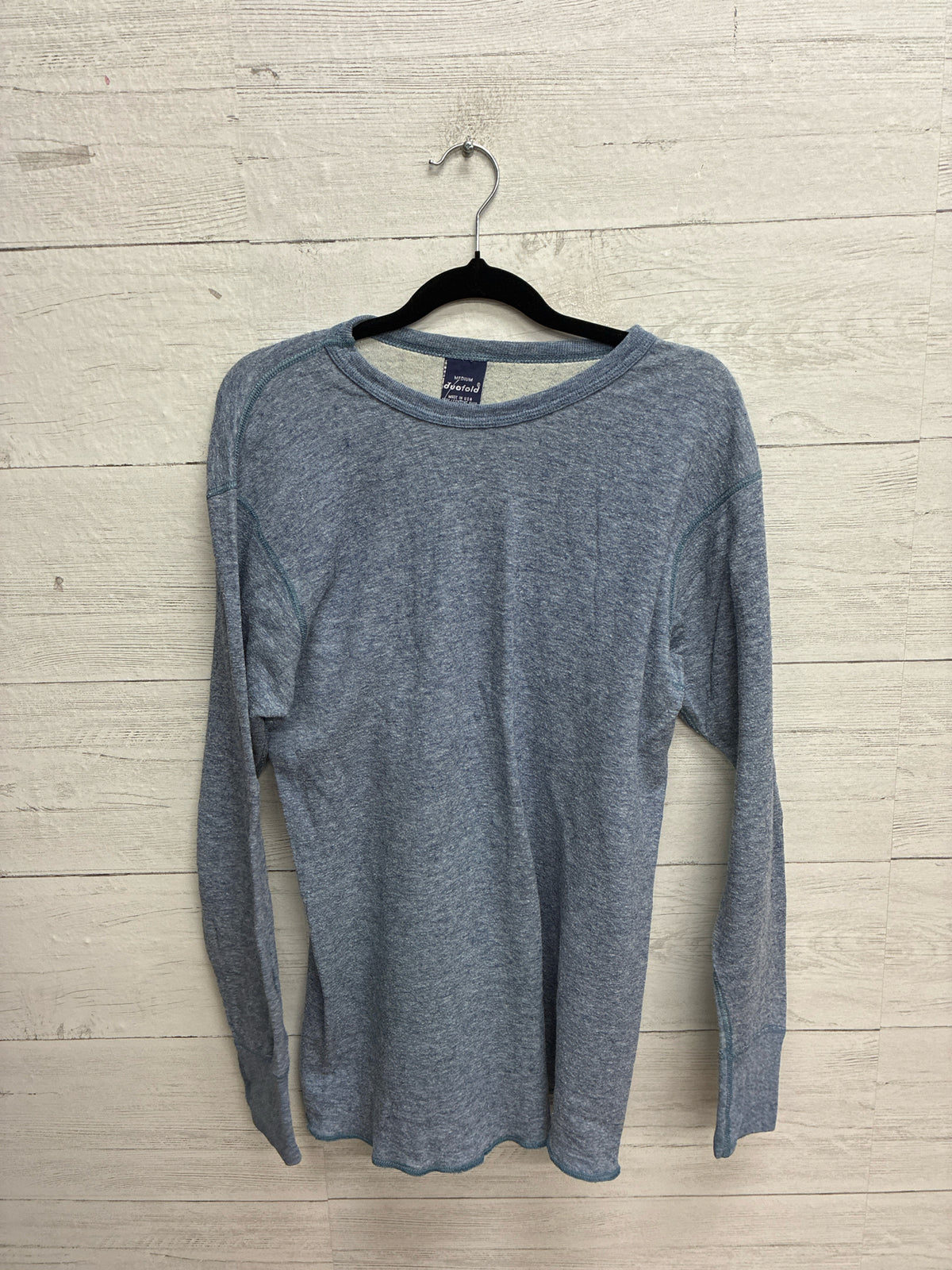 Size M Duofold Blue Womens Shirt