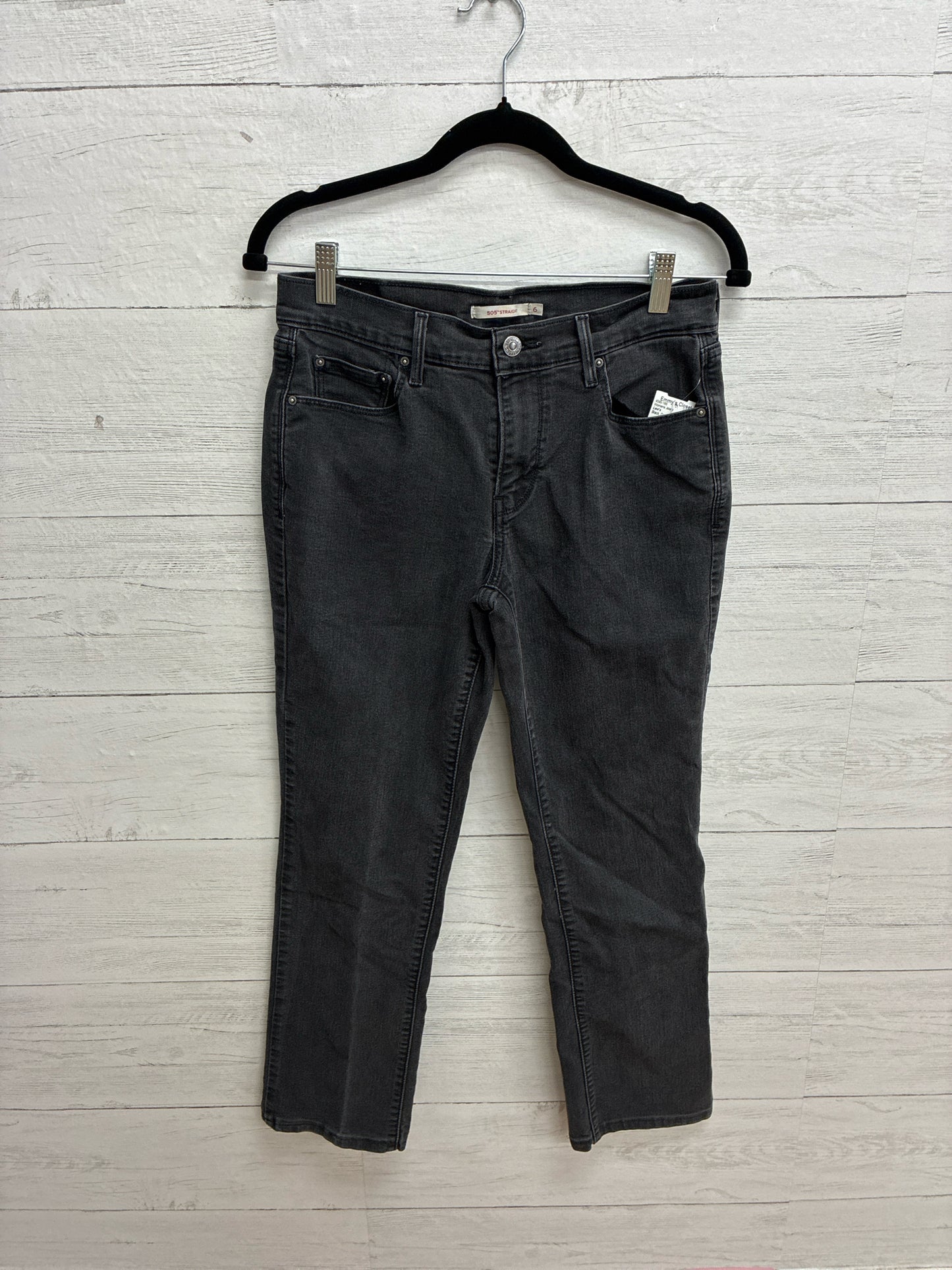 Size 6 Levi's Black Womens Jeans