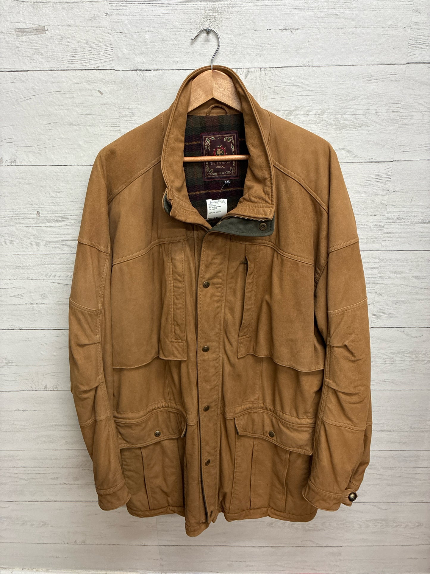 Size XXL The Territory Ahead Tan Mens Jacket