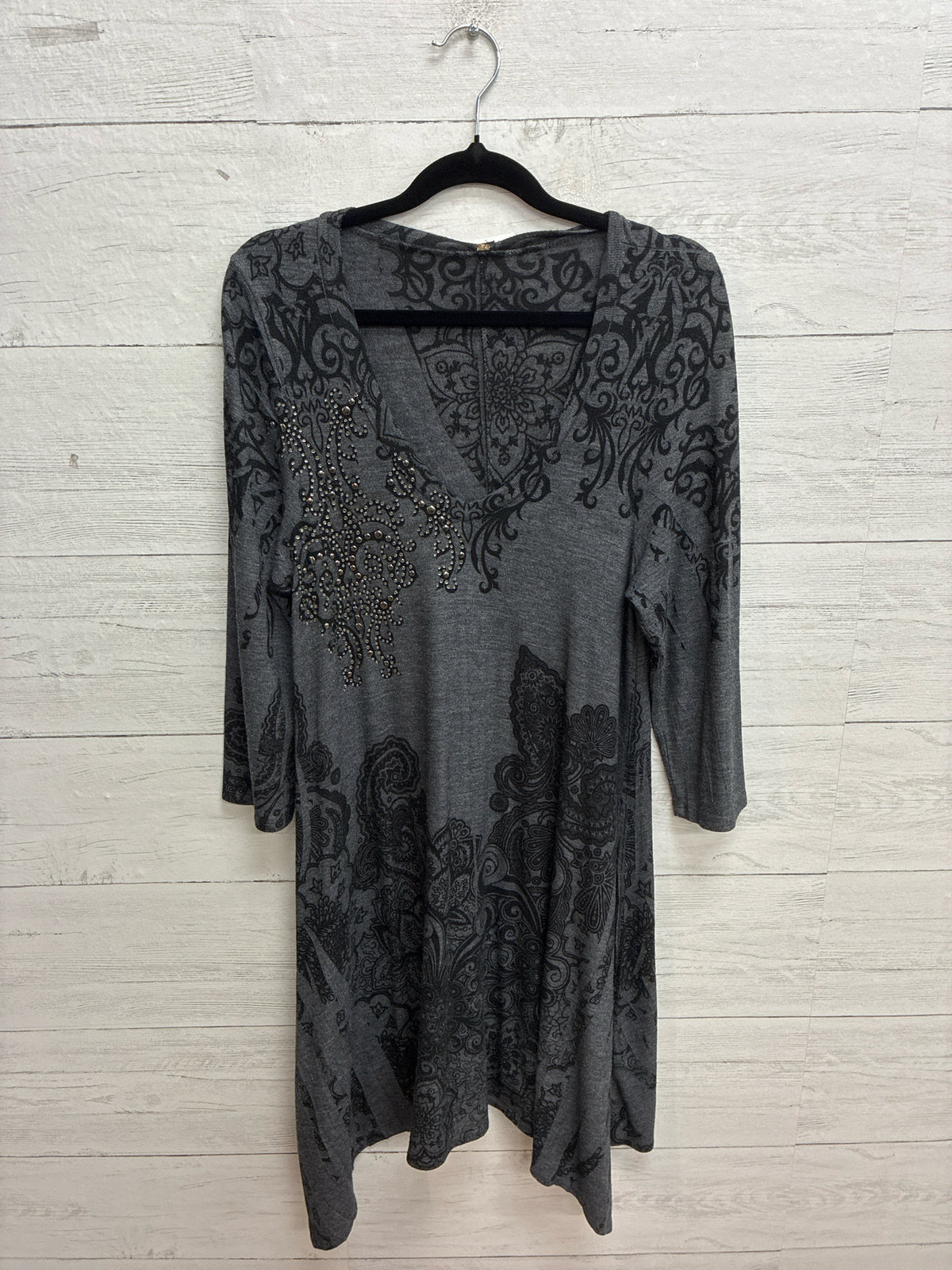 Size XL Emma Rose Grey/black Dress/Evening Wear