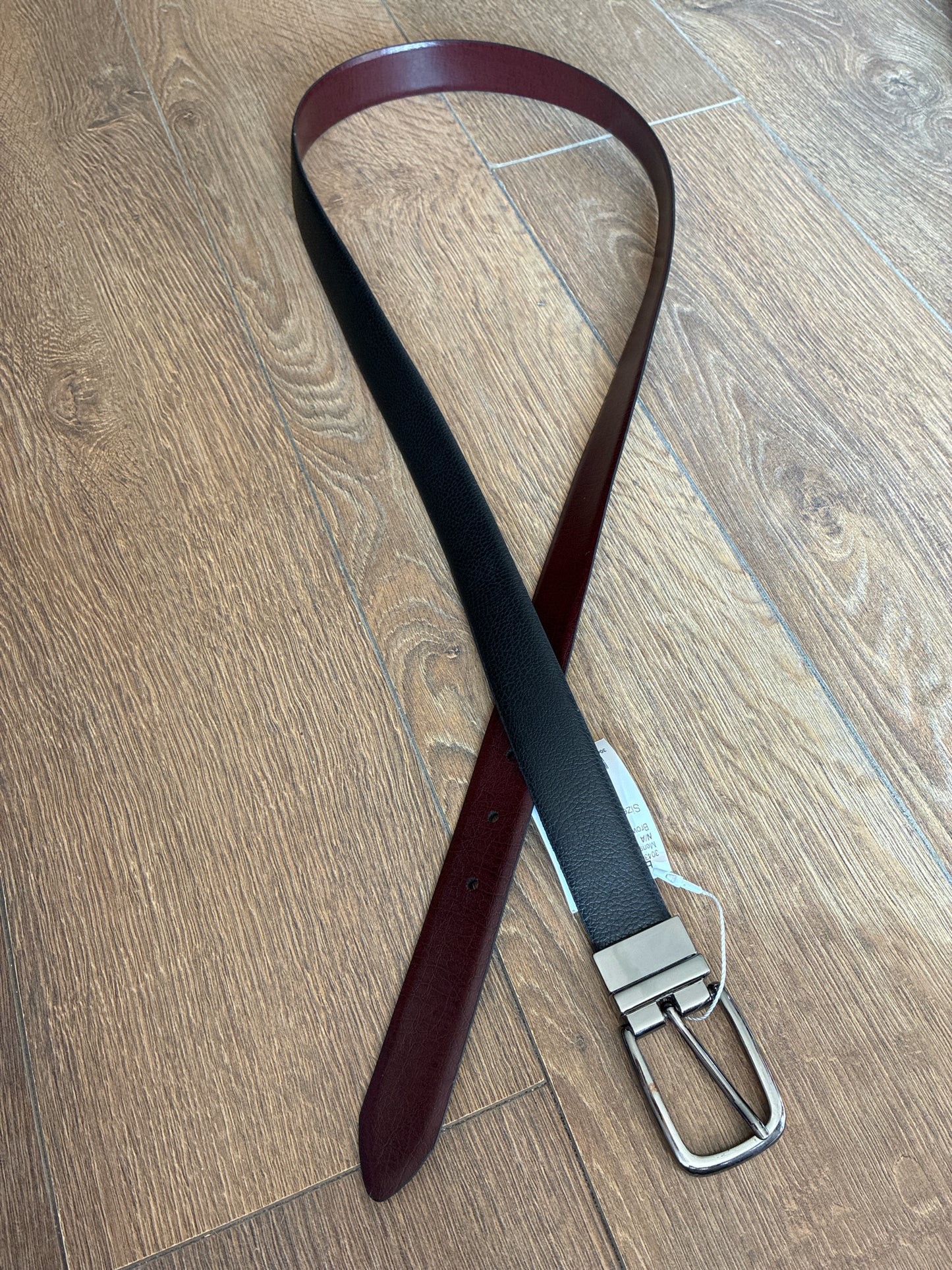 N/A Brown/black Mens Belt
