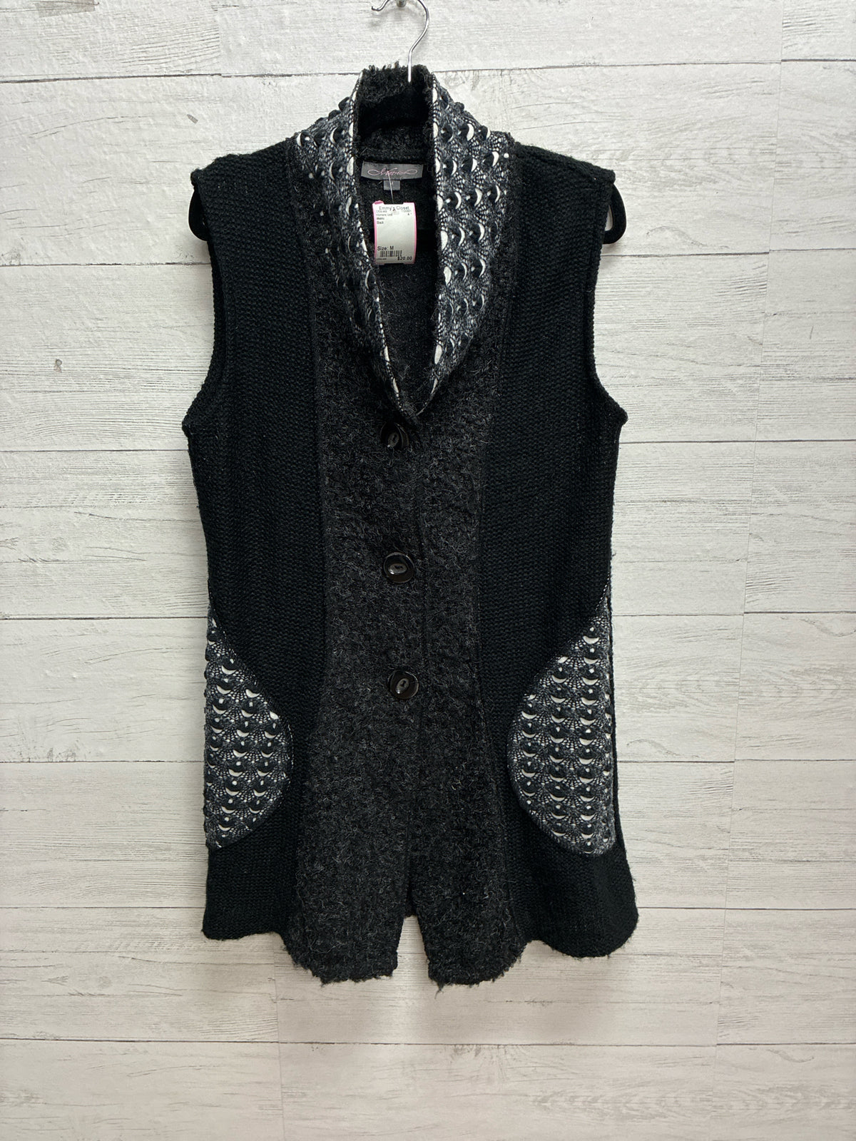 Size M Metric Black Womens Vest