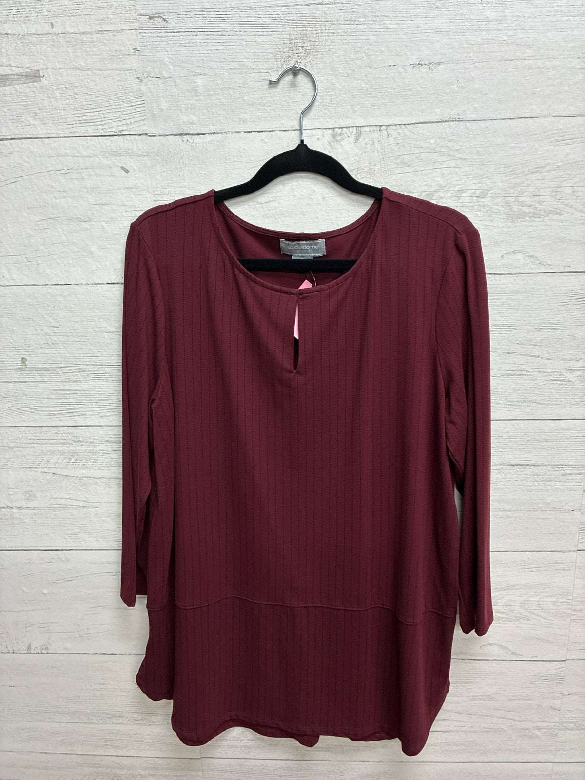 Size M Liz Claiborne Red Womens Shirt