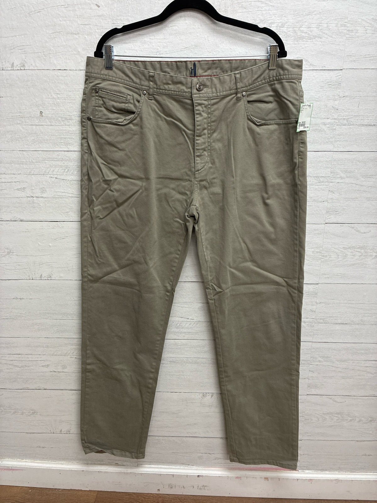 Size 38/32 johnnie-o Khaki Mens Jeans