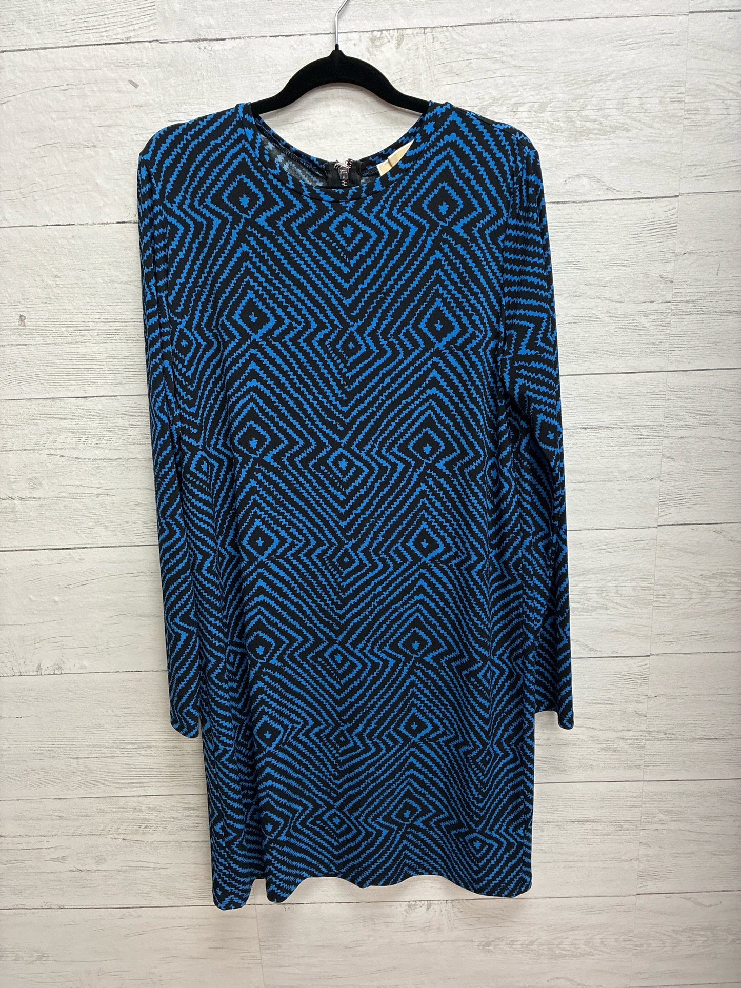 Size L Michael Kors blue/black Dress/Evening Wear