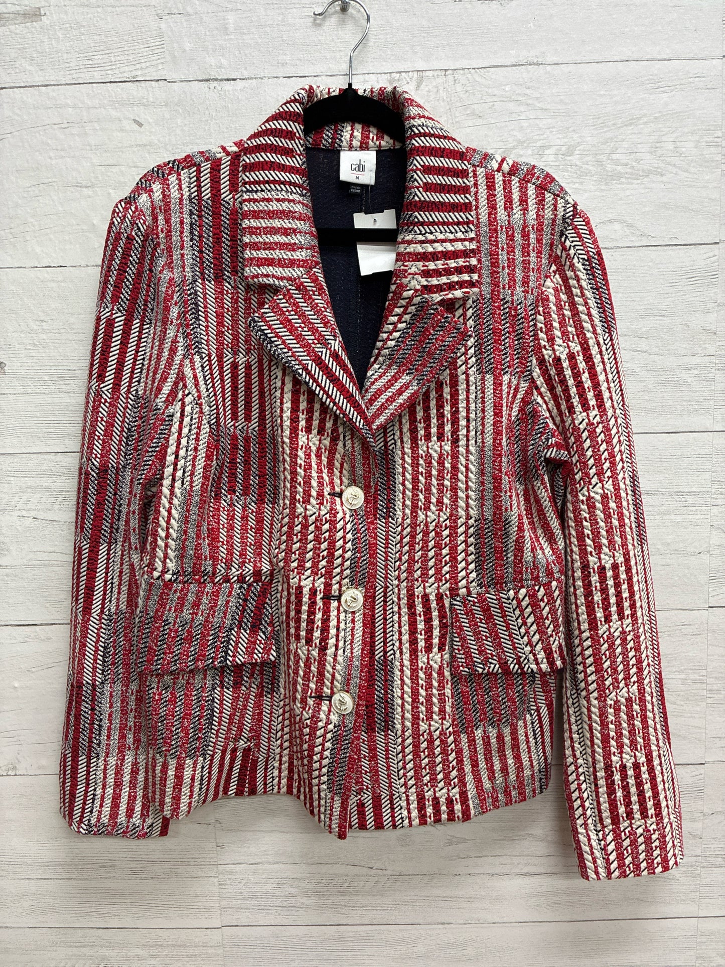 Size M Cabi Red Womens Coat