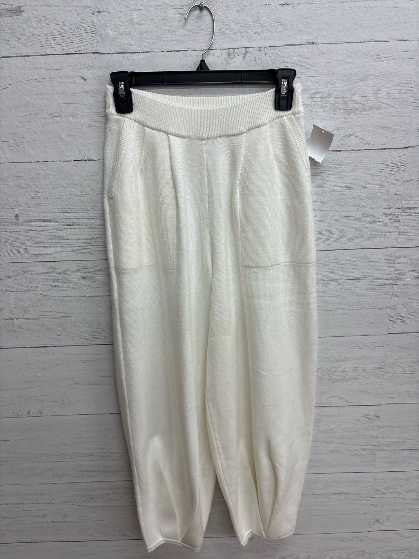 Size M N/A White Womens Sweatpants