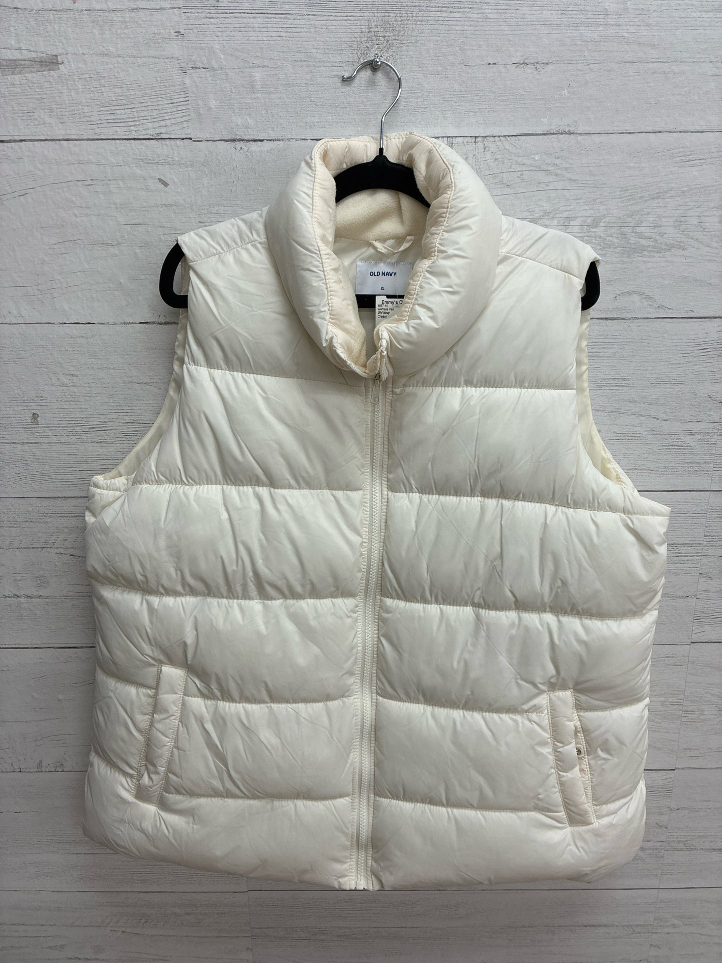 Size XL Old Navy Cream Womens Vest