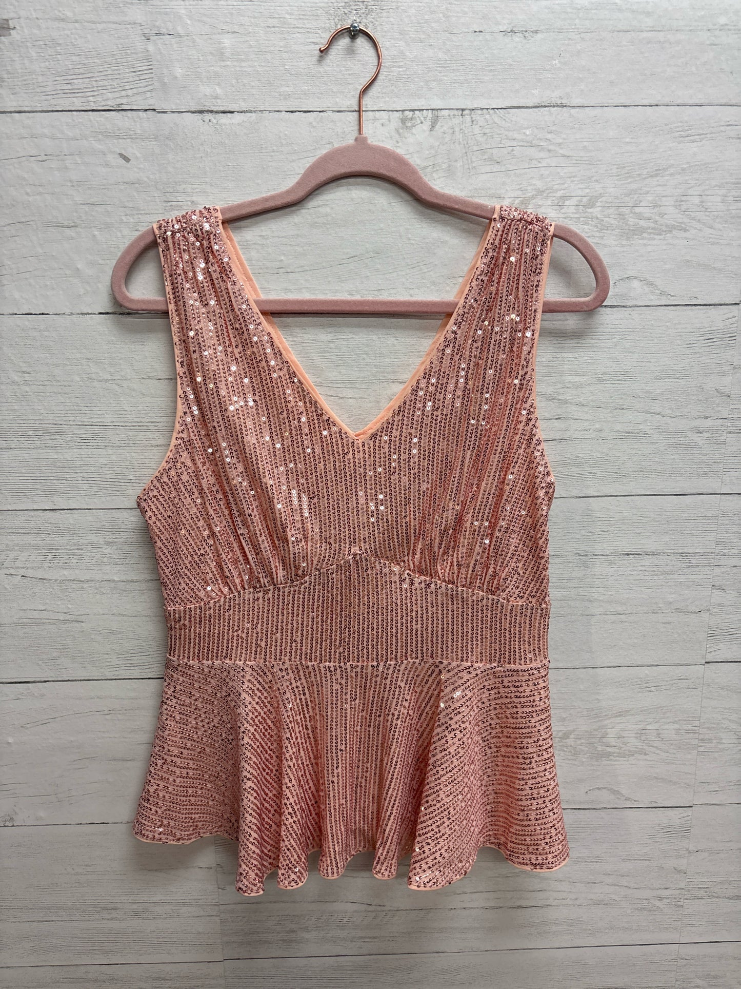Size L GRACE KAREN Pink Womens Tank-Top
