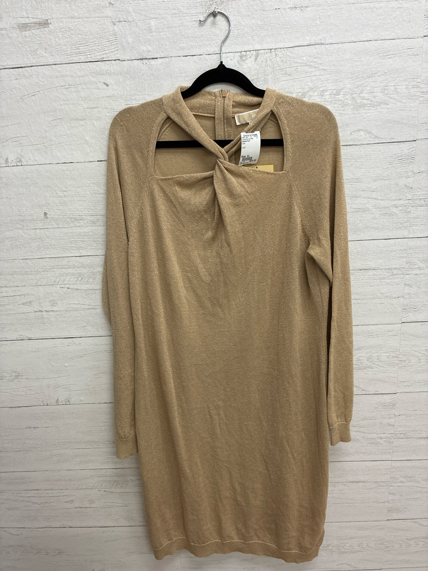 Size XL Michael Kors Gold Dress/Evening Wear