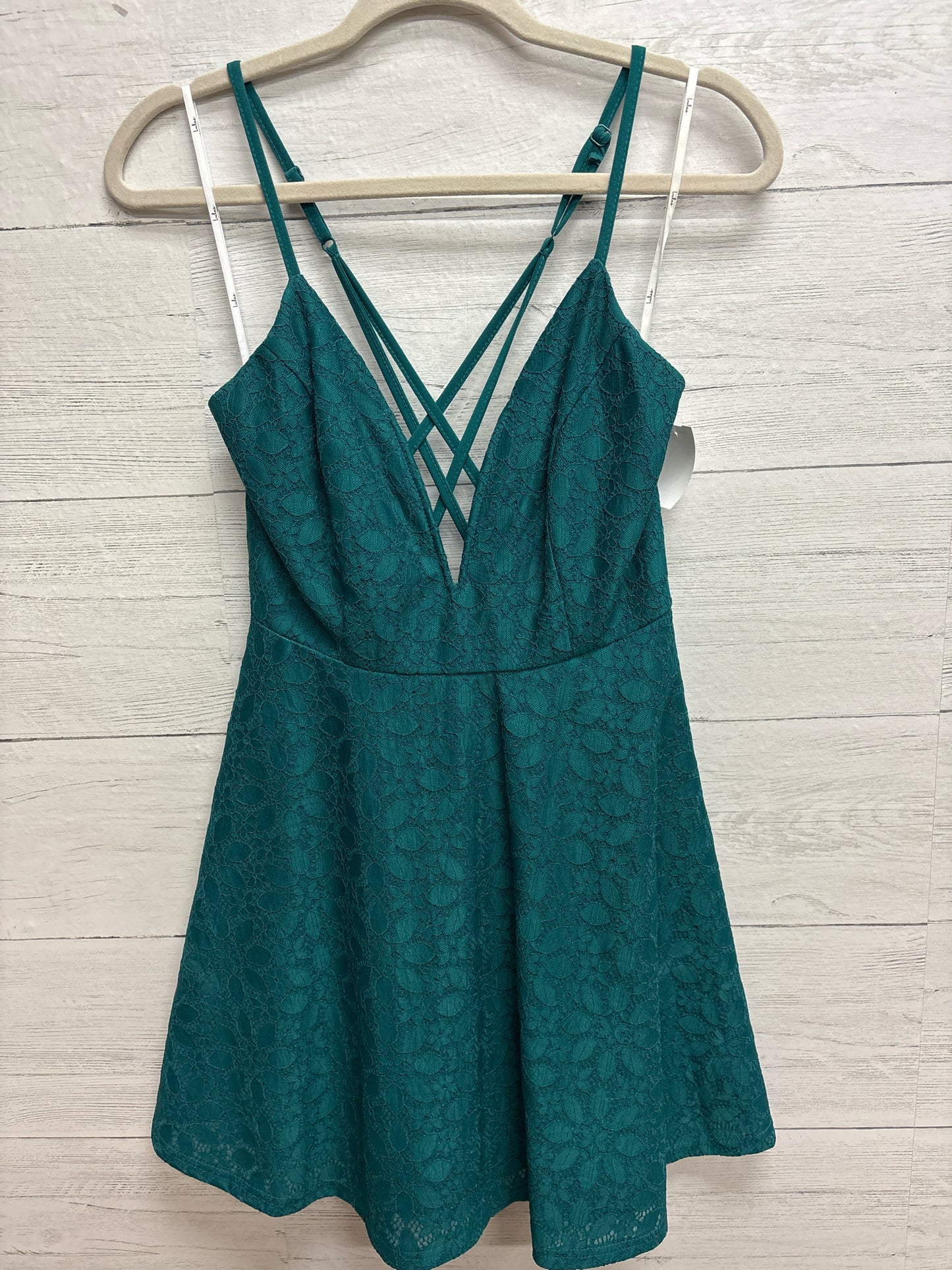 Size M Lulus Teal GOWN