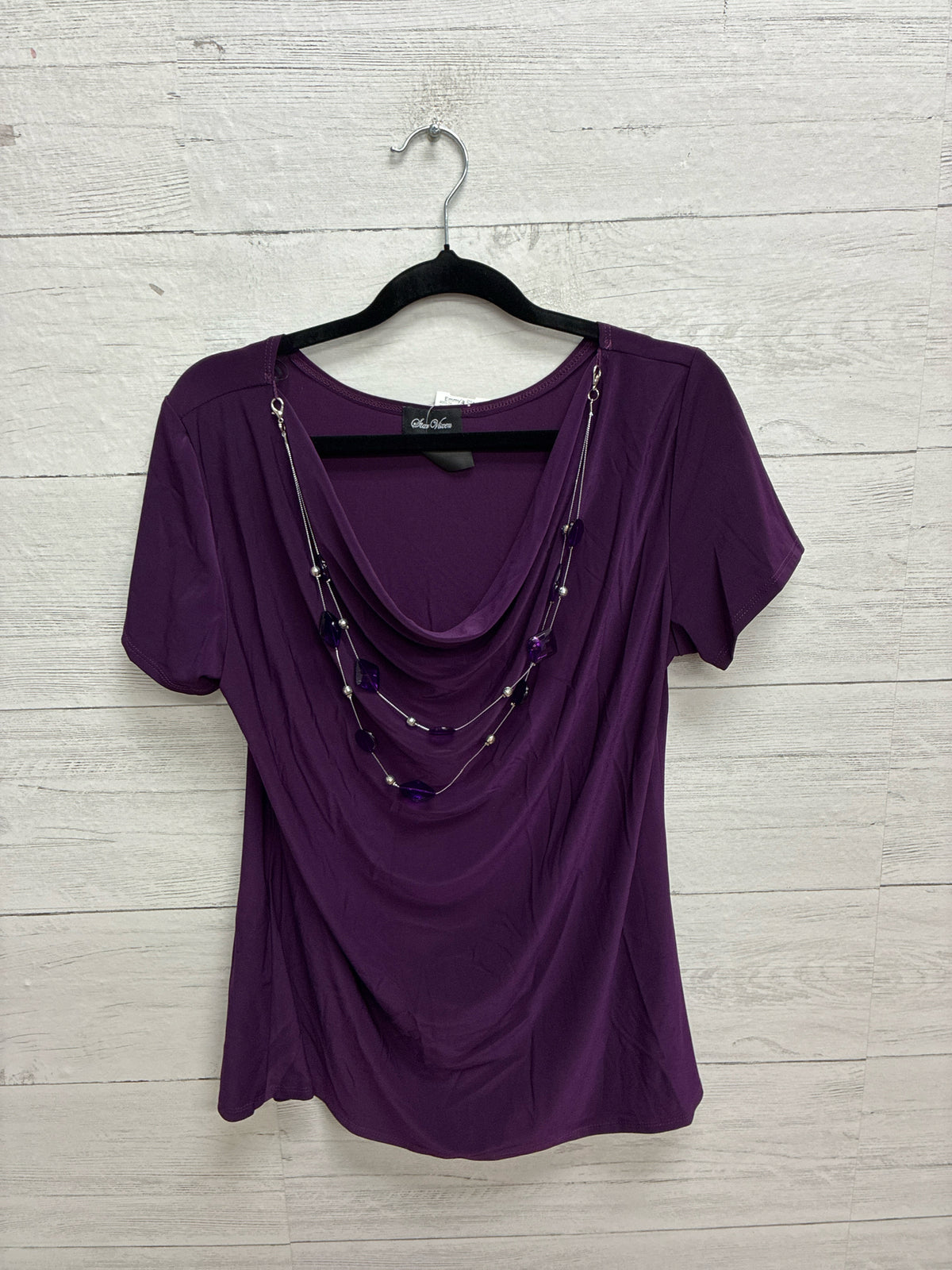 Size M Star Vixen Purple Womens Shirt