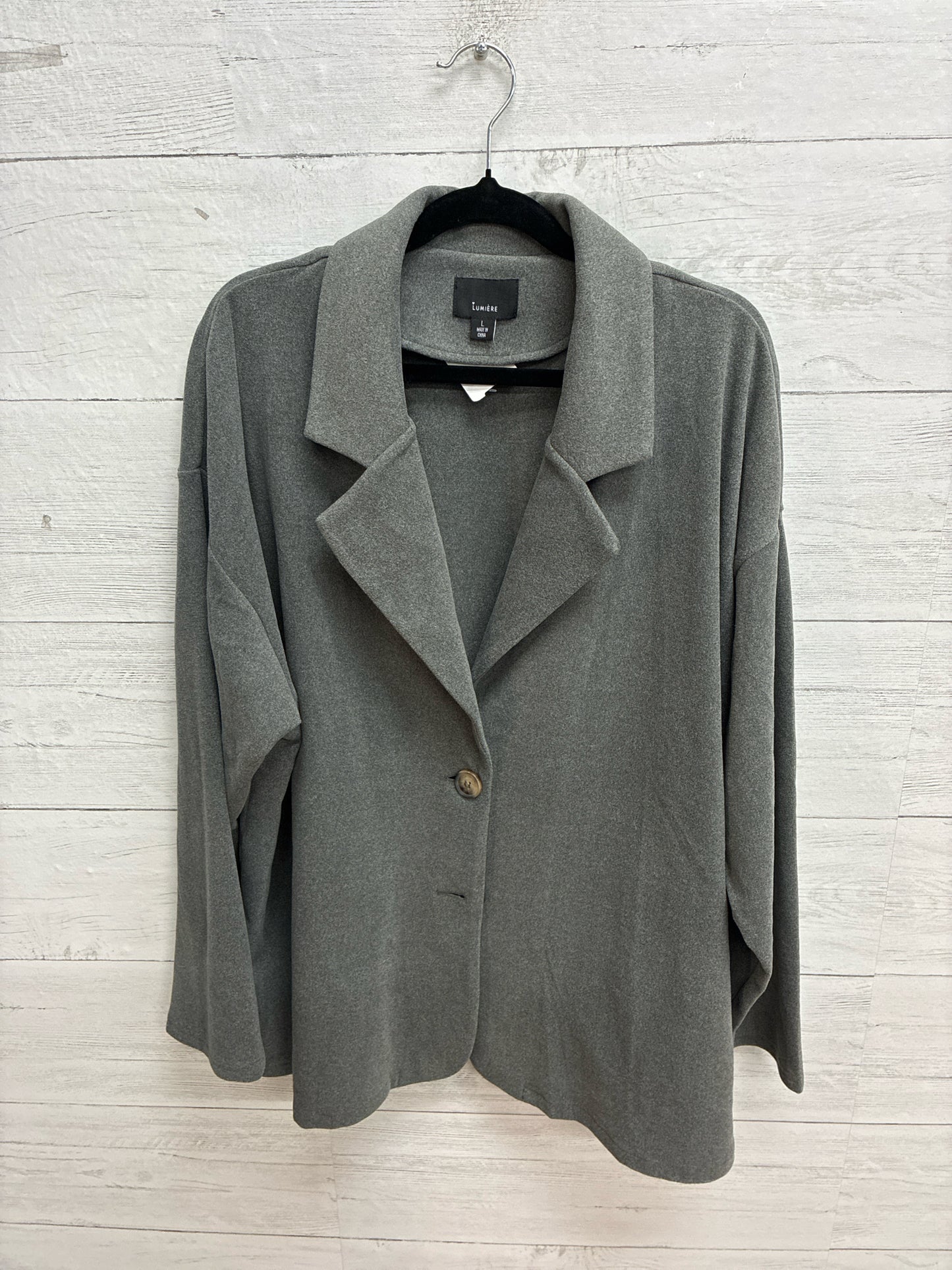 Size L Lumiere Grey Womens Jacket