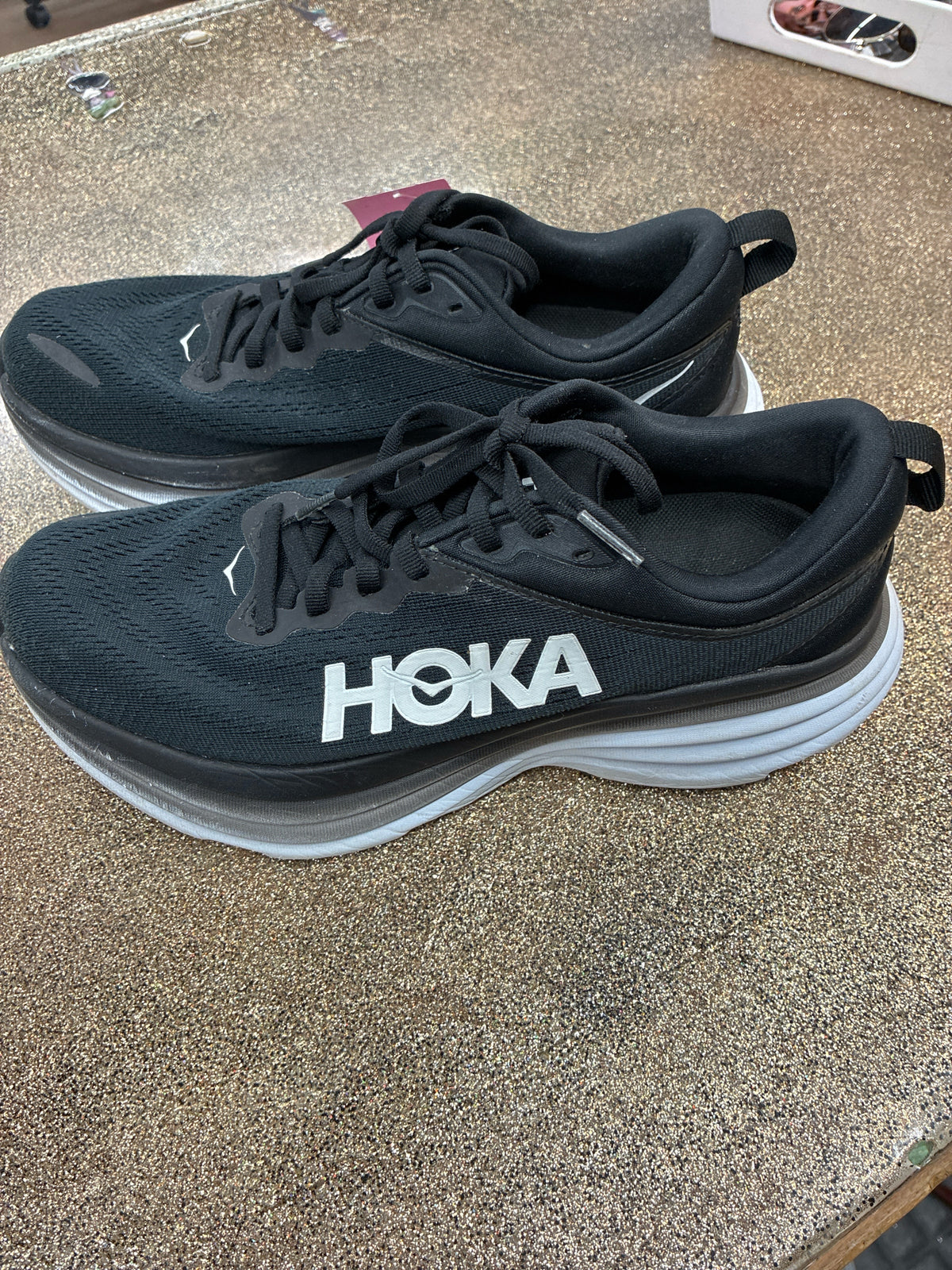 8 HOKA Black Womens Shoe