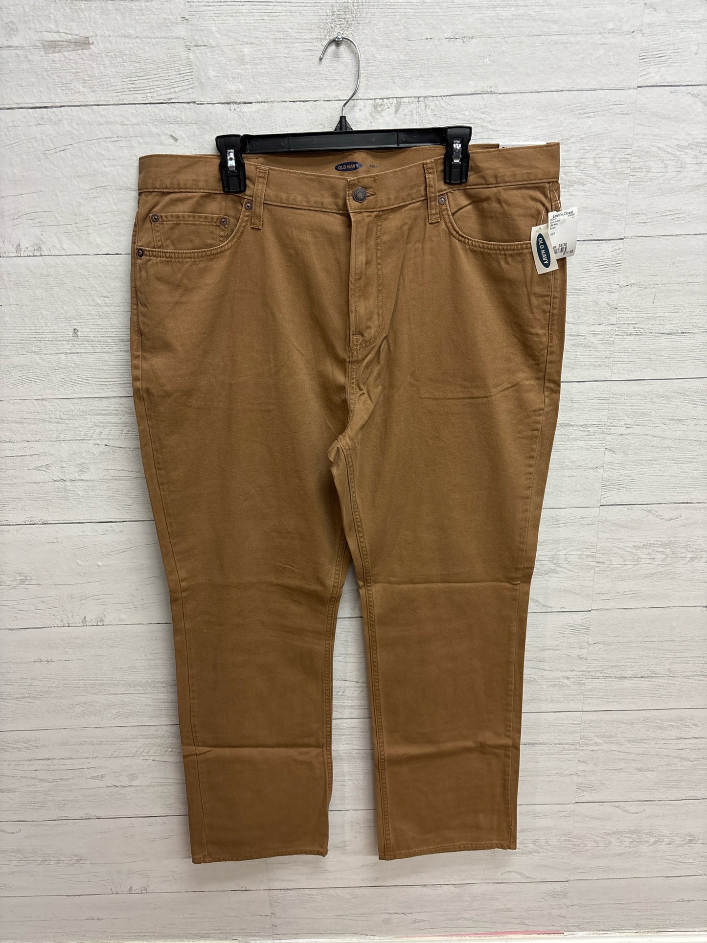 Size 38/30 Old Navy Brown Mens Jeans