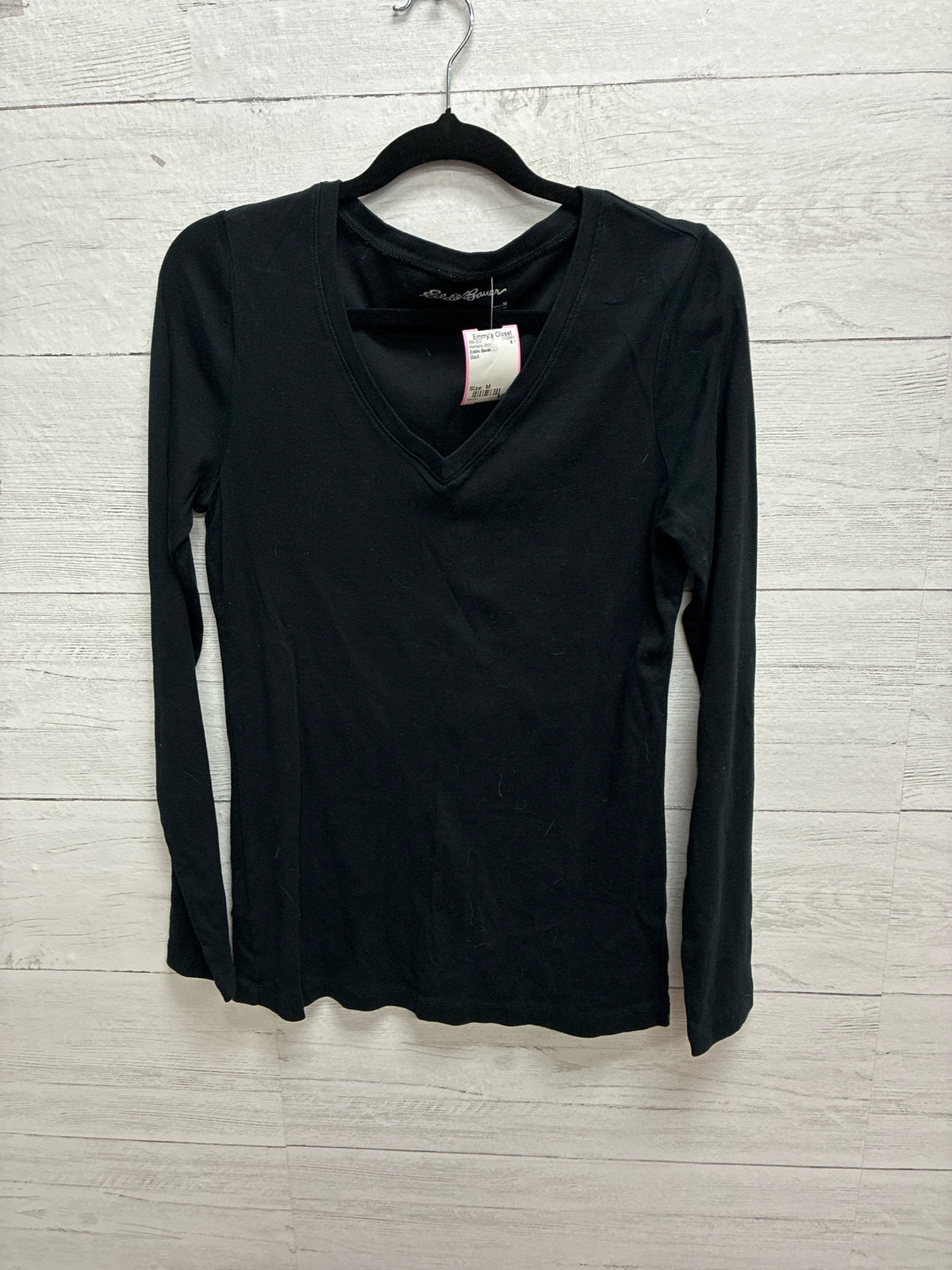 Size M Eddie Bauer Black Womens Shirt