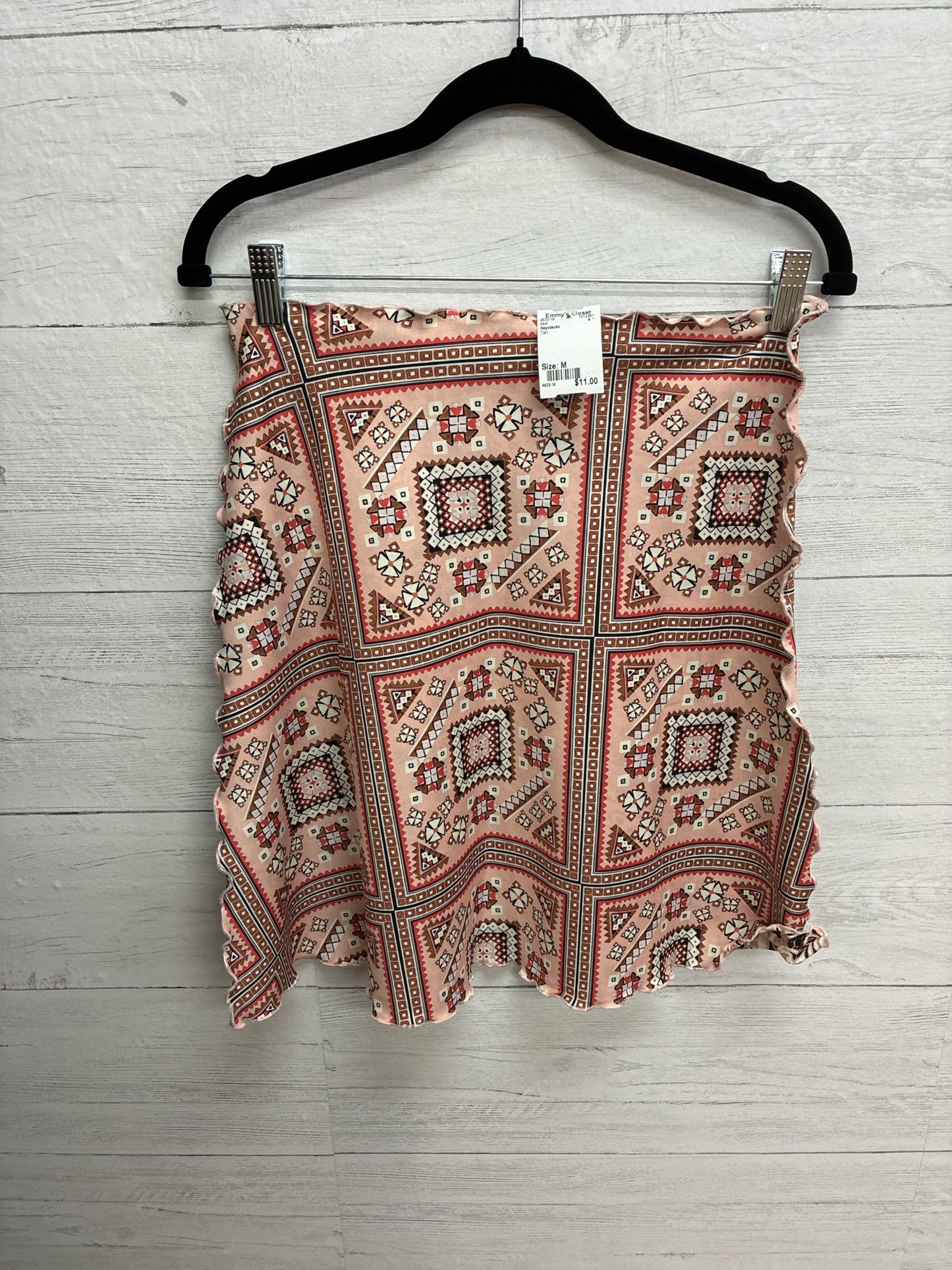 Size M Haystacks Tan Skirt