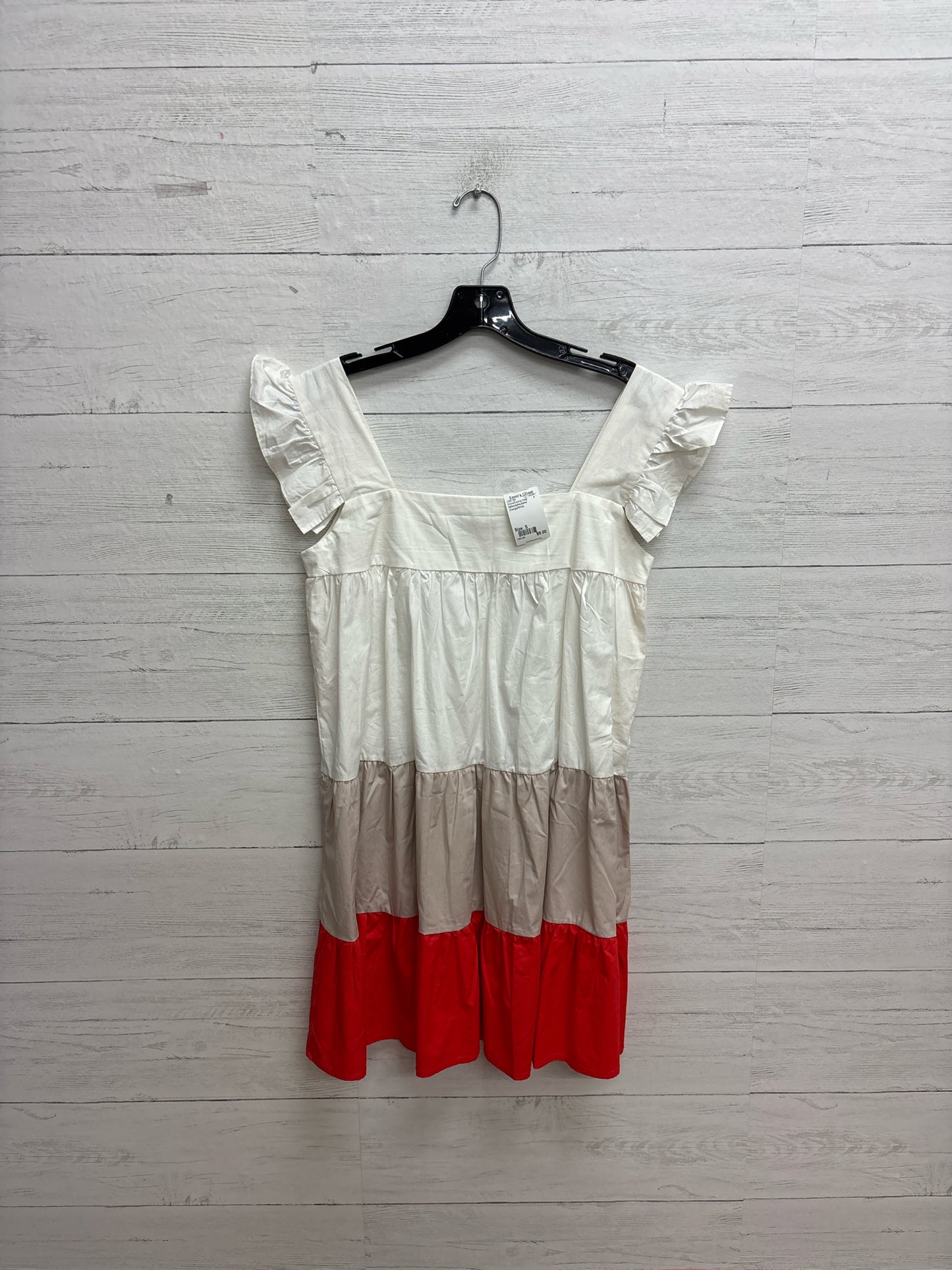 Size S Hyfve,hyfve,hyfve Orange/White Dress/Evening Wear