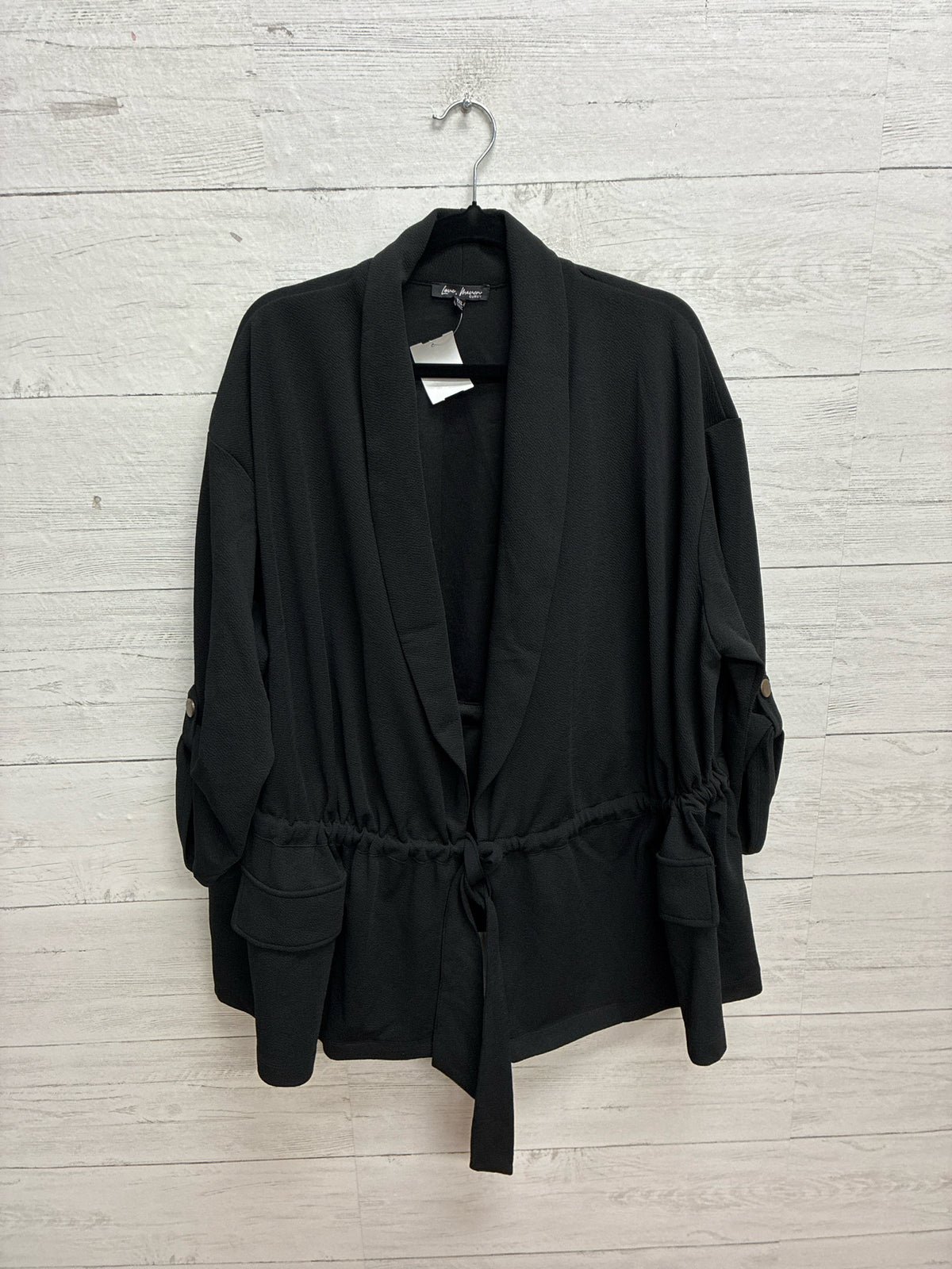 Size 1X love, maven Black Womens Blazer