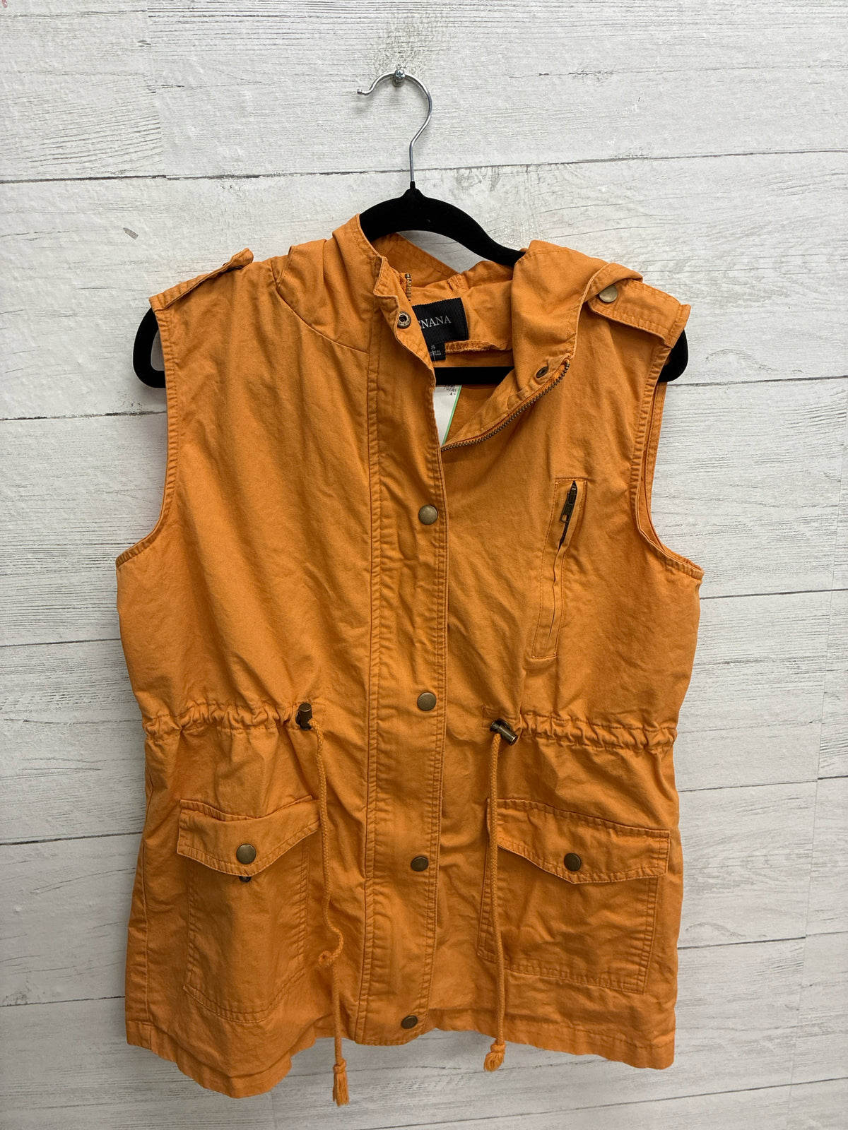 Size S Zenana Orange Womens Vest