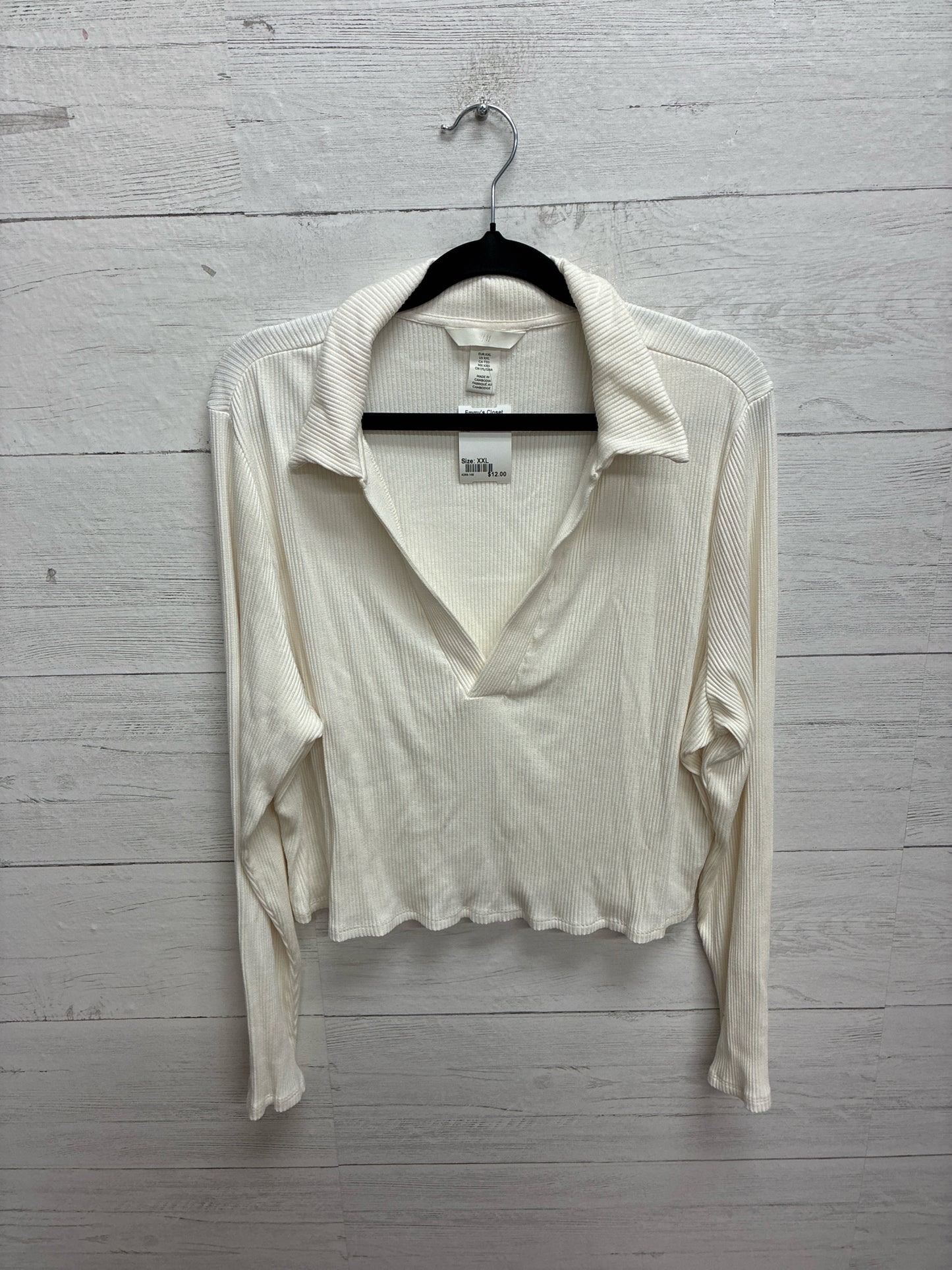 Size XXL H&M White Womens Shirt