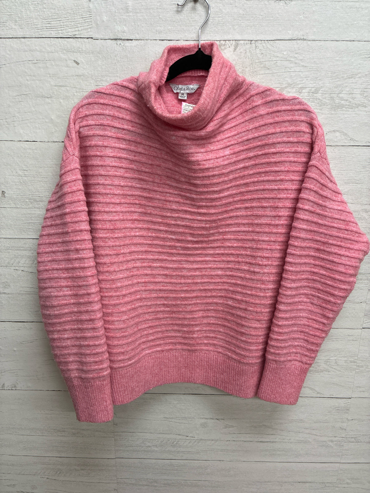 Size M OPHELIA ROE Pink Womens Sweater