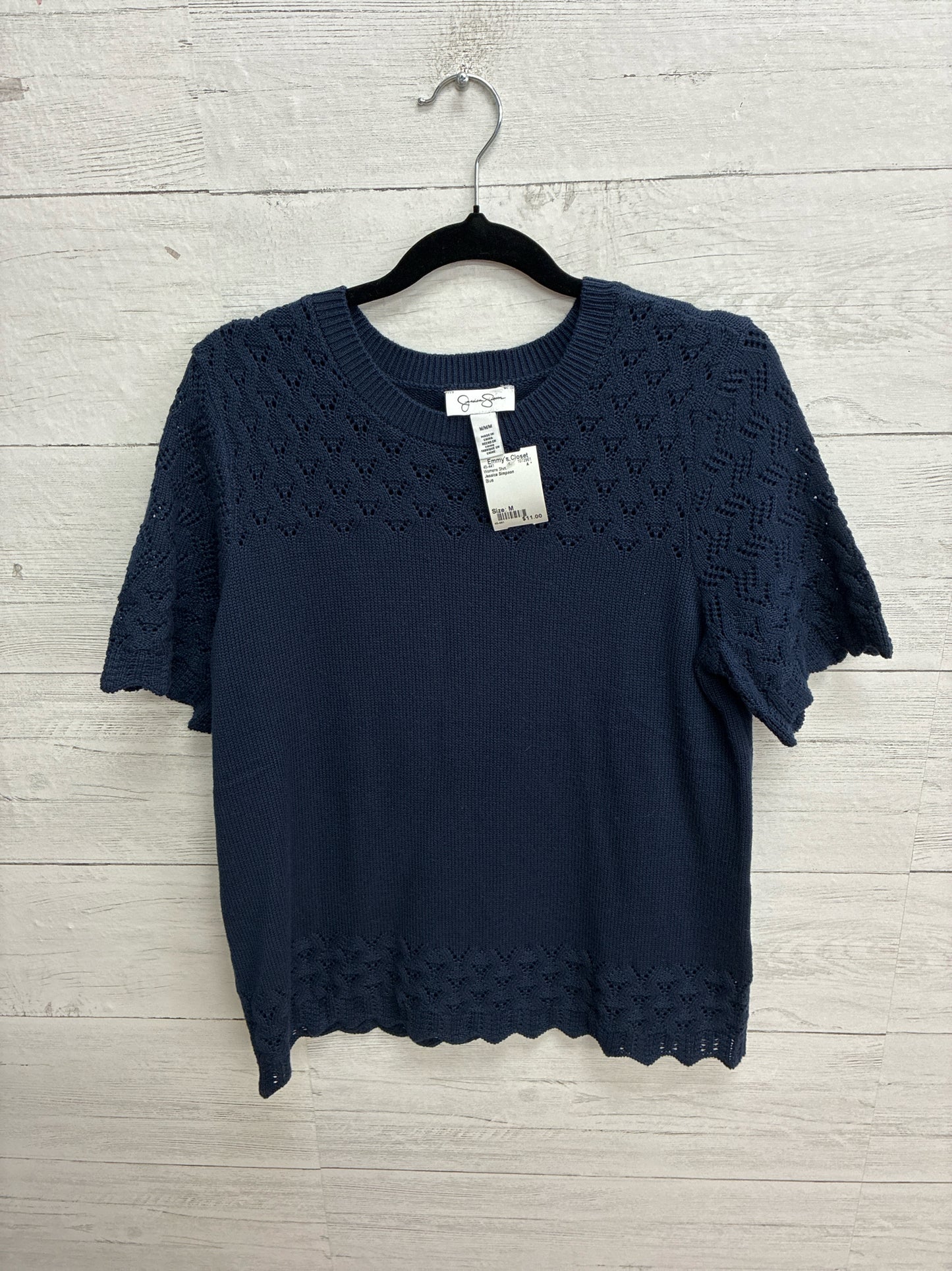 Size M Jessica Simpson Blue Womens Shirt