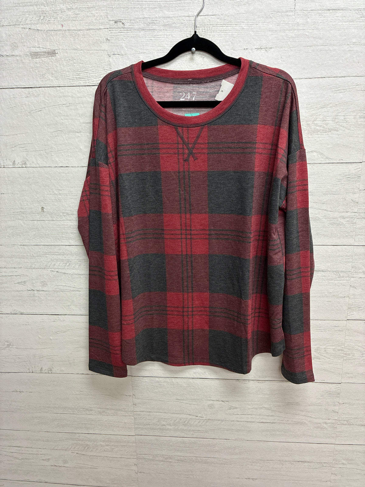 Size L Maurices Red Womens Shirt