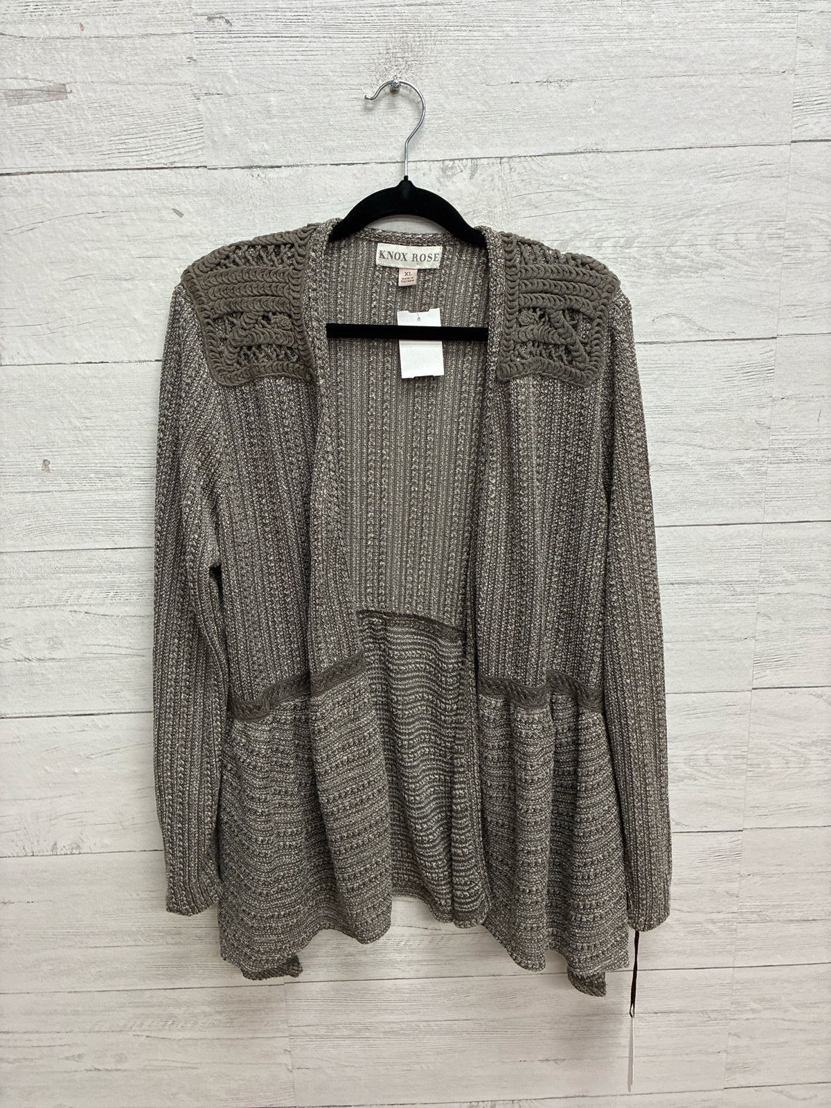 Size XL knox Rose Green Womens Cardigan
